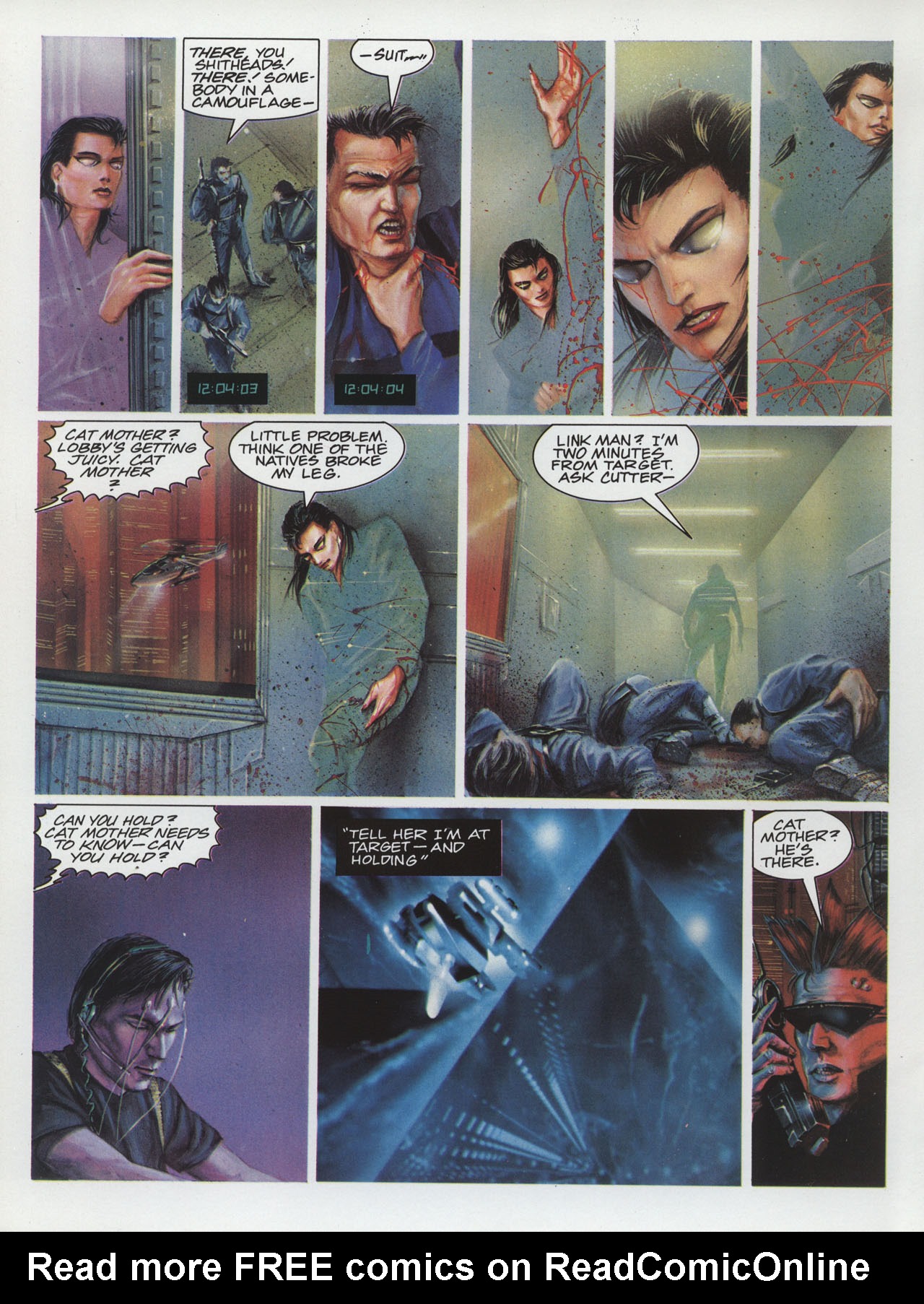 Read online Marvel Graphic Novel comic -  Issue #52 - Neuromancer - 44