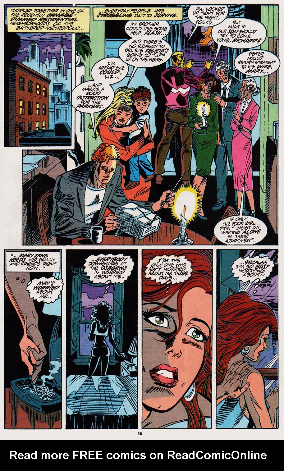 Read online Web of Spider-Man (1985) comic -  Issue #103 - 13