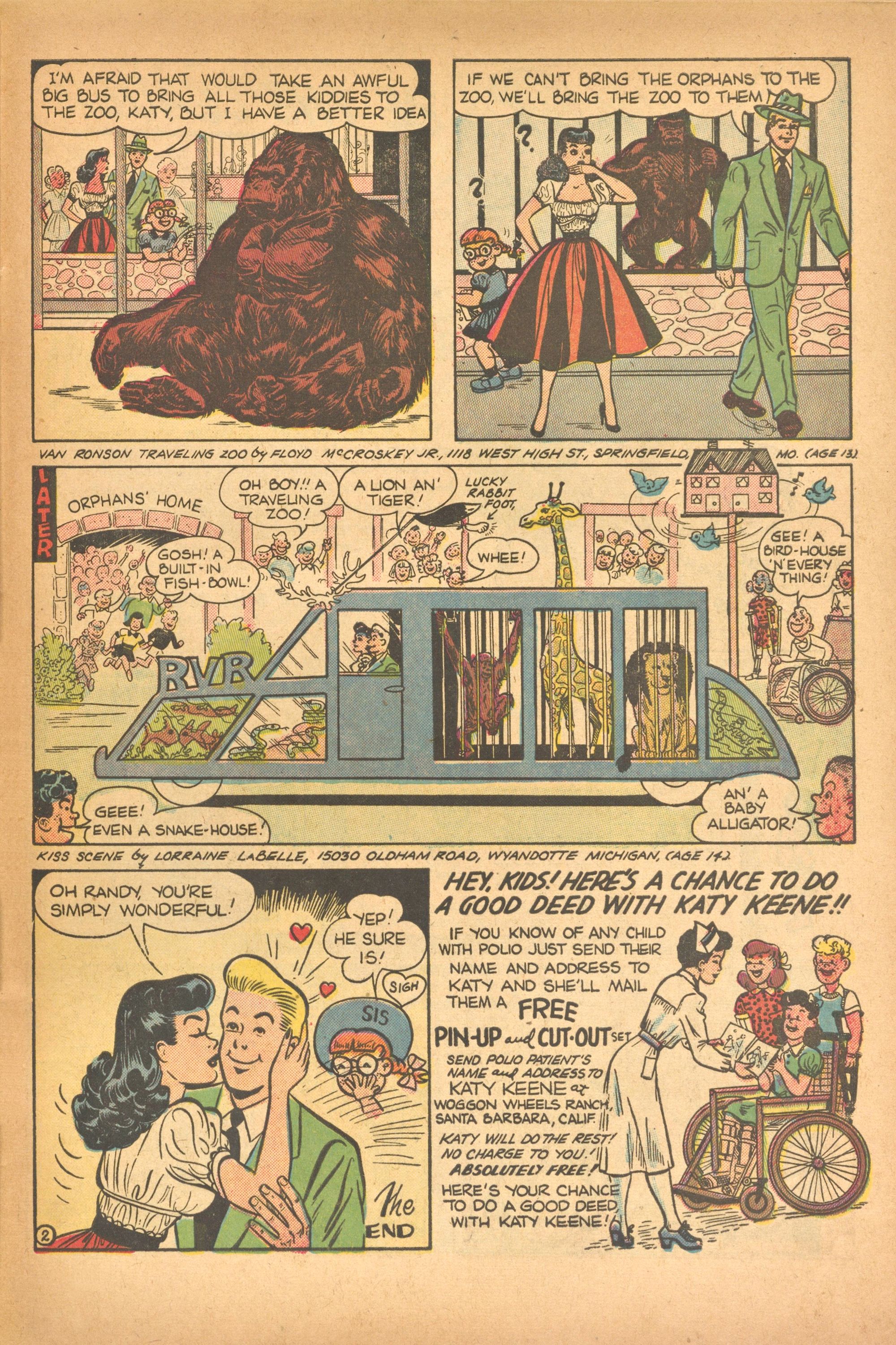 Read online Katy Keene (1949) comic -  Issue #19 - 29