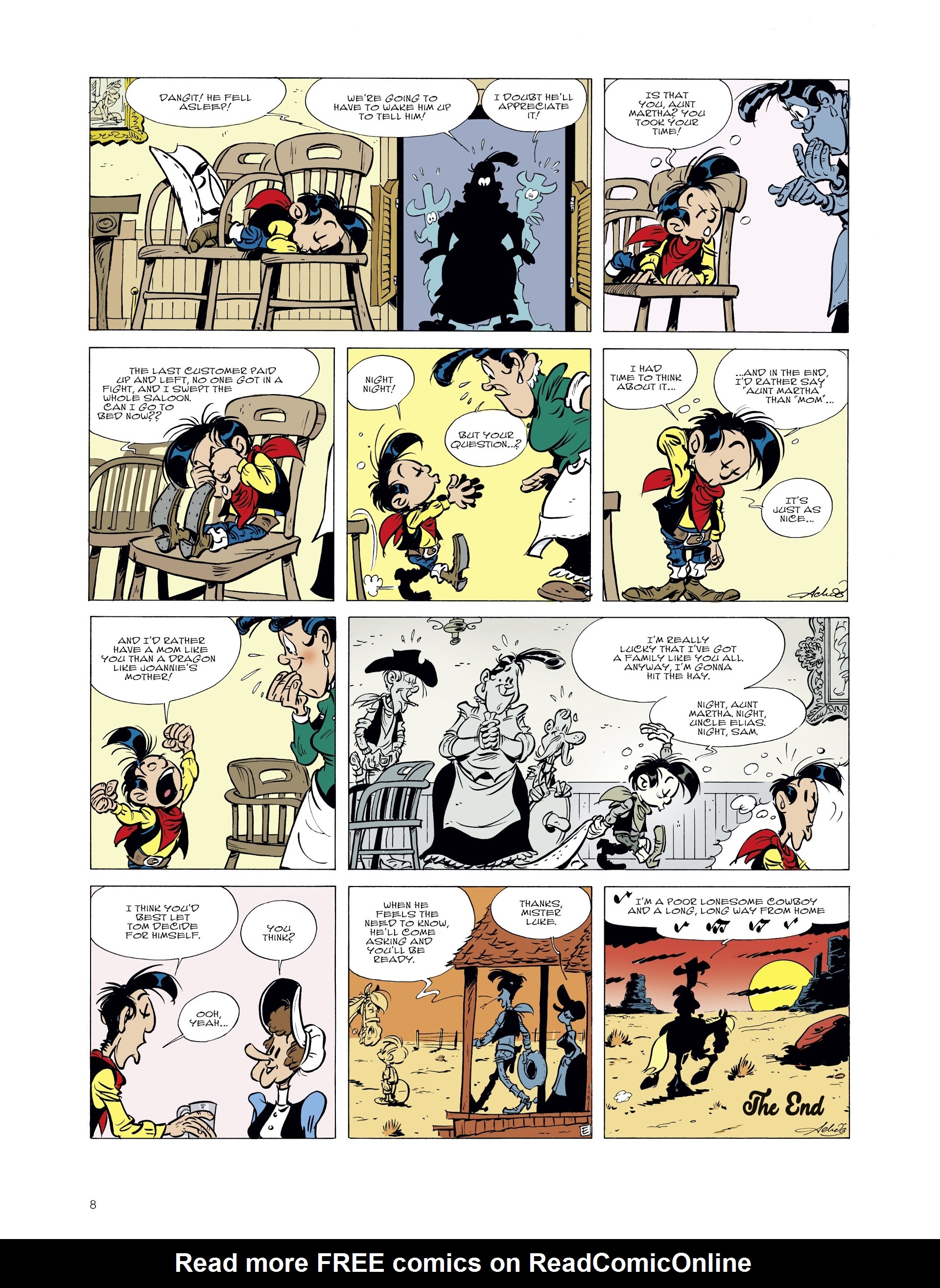 Read online The Adventures of Kid Lucky comic -  Issue #4 - 10