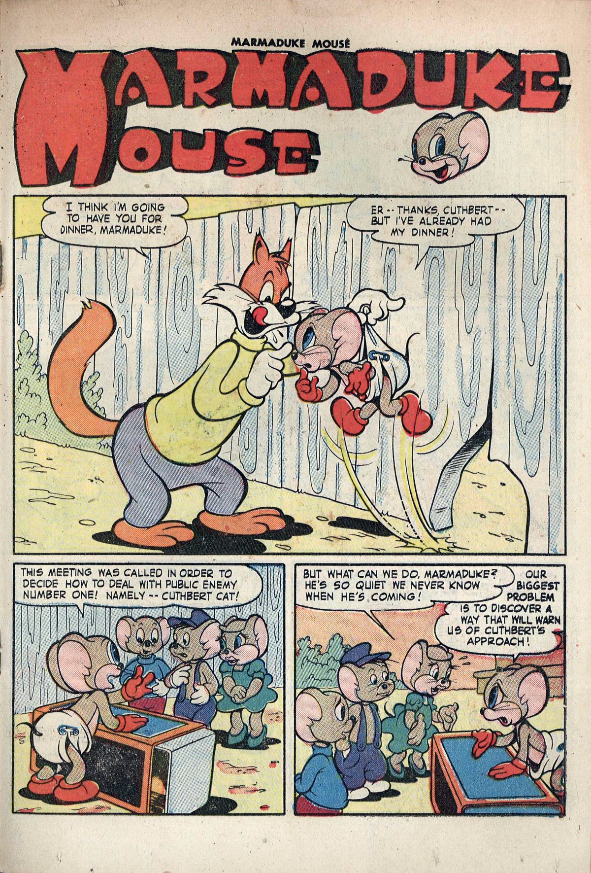 Read online Marmaduke Mouse comic -  Issue #39 - 19