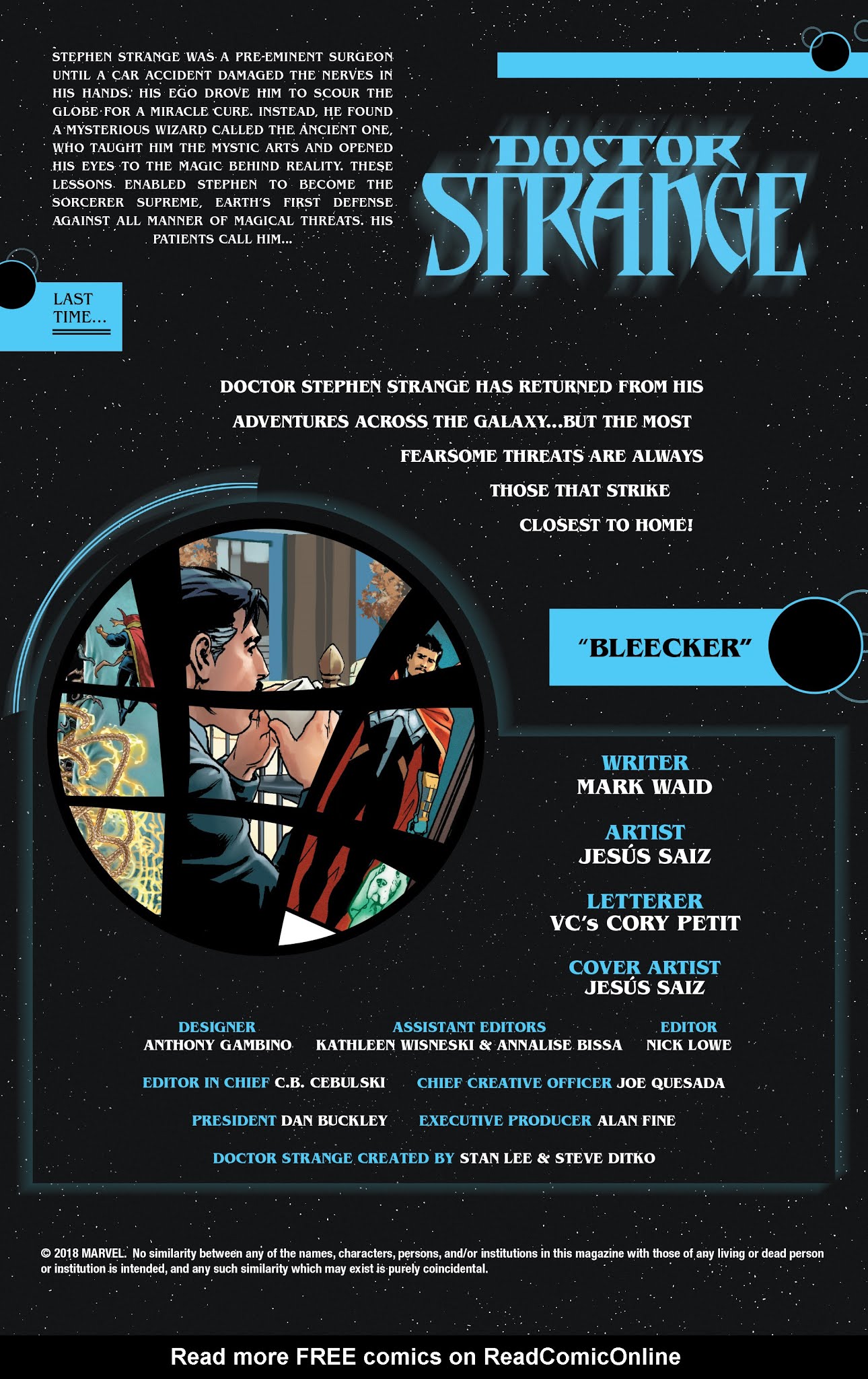 Read online Doctor Strange (2018) comic -  Issue #9 - 2