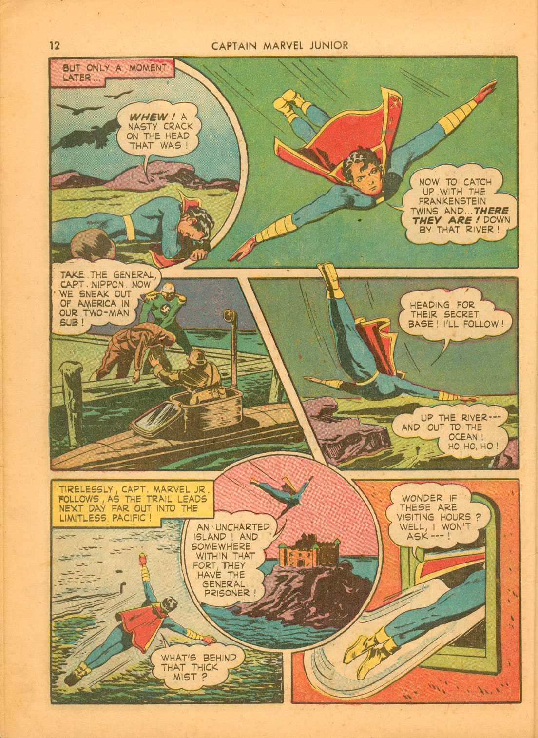 Read online Captain Marvel, Jr. comic -  Issue #2 - 12
