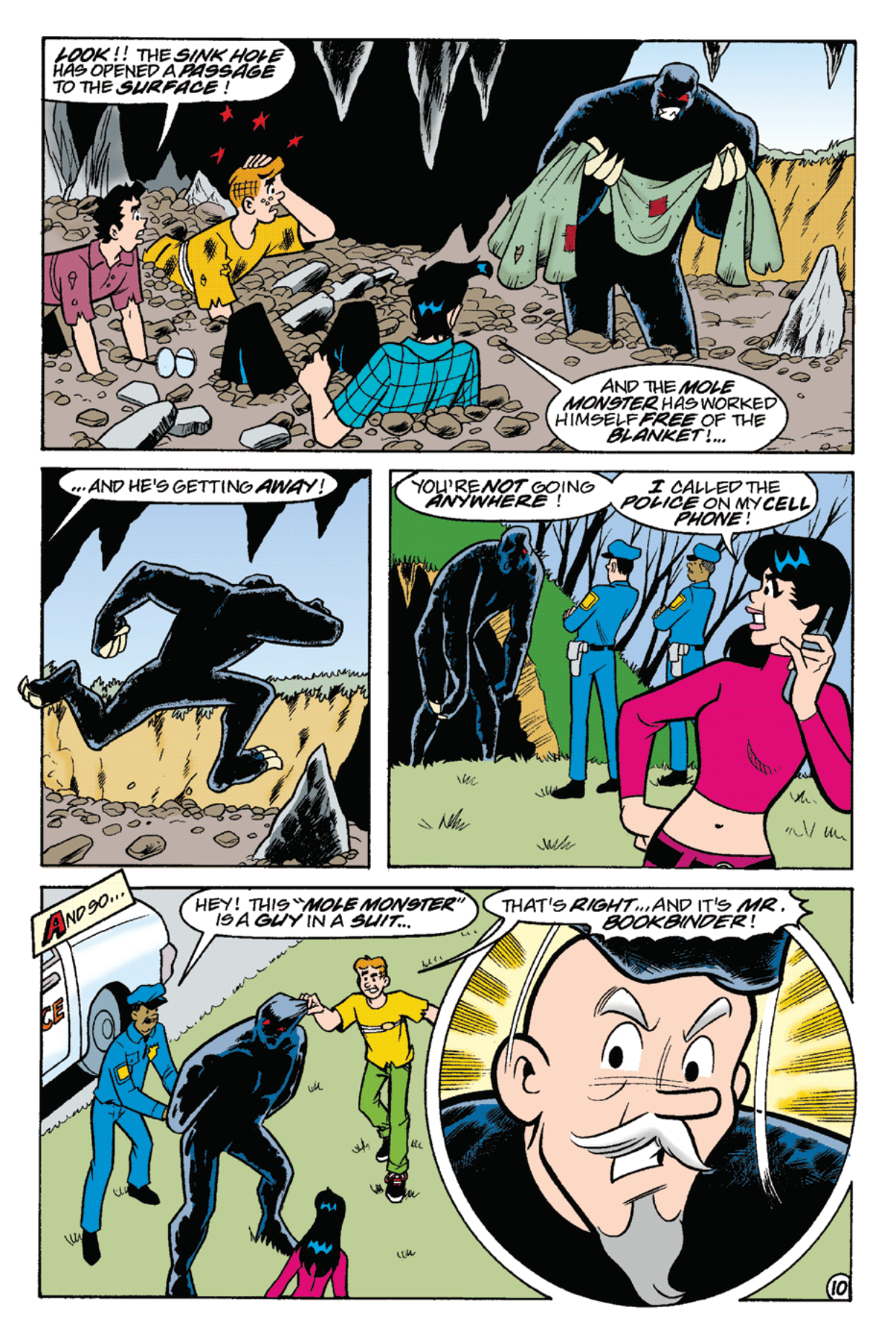 Read online Archie's Weird Mysteries comic -  Issue #22 - 24