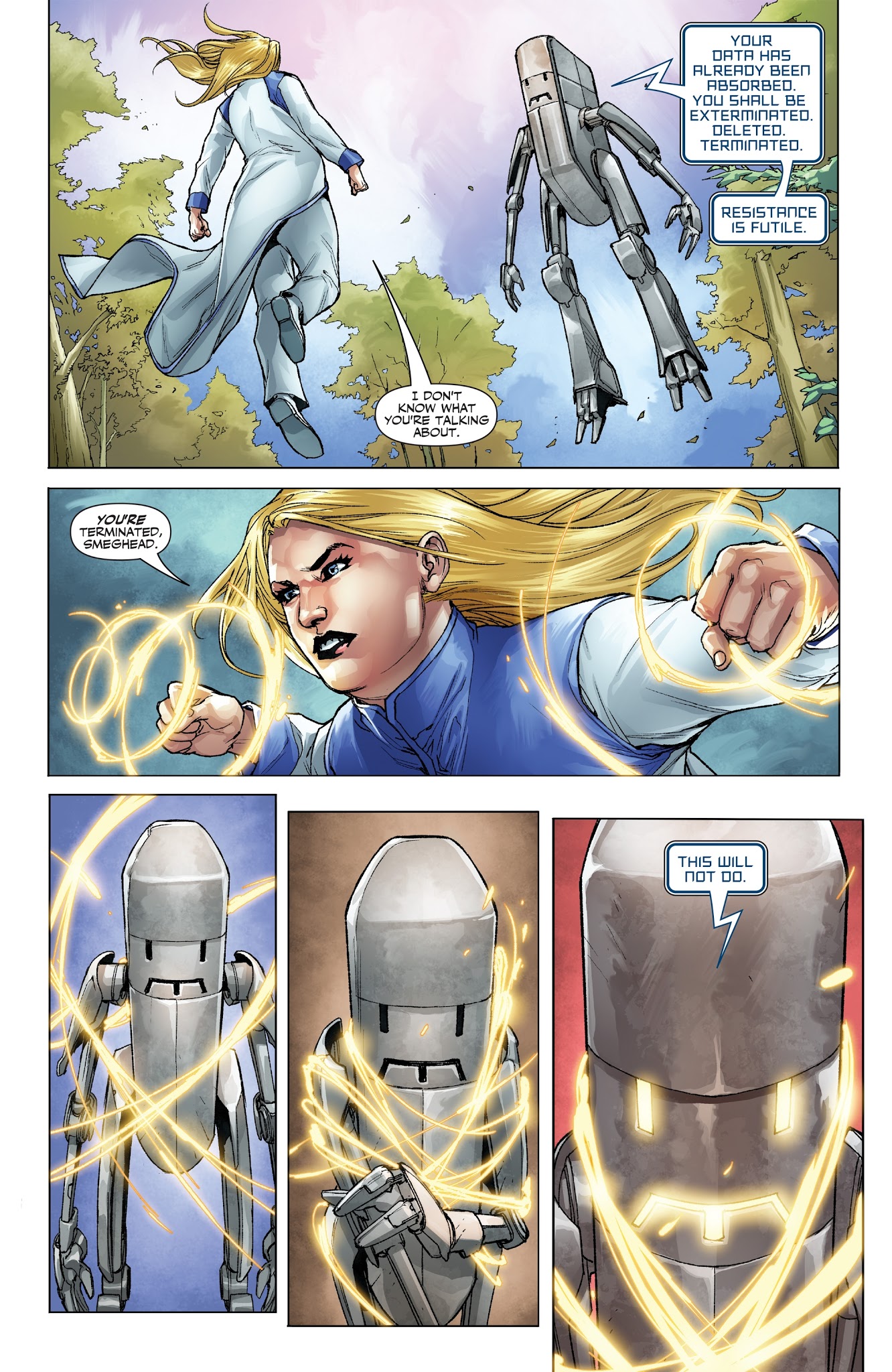 Read online Faith and the Future Force comic -  Issue #1 - 21