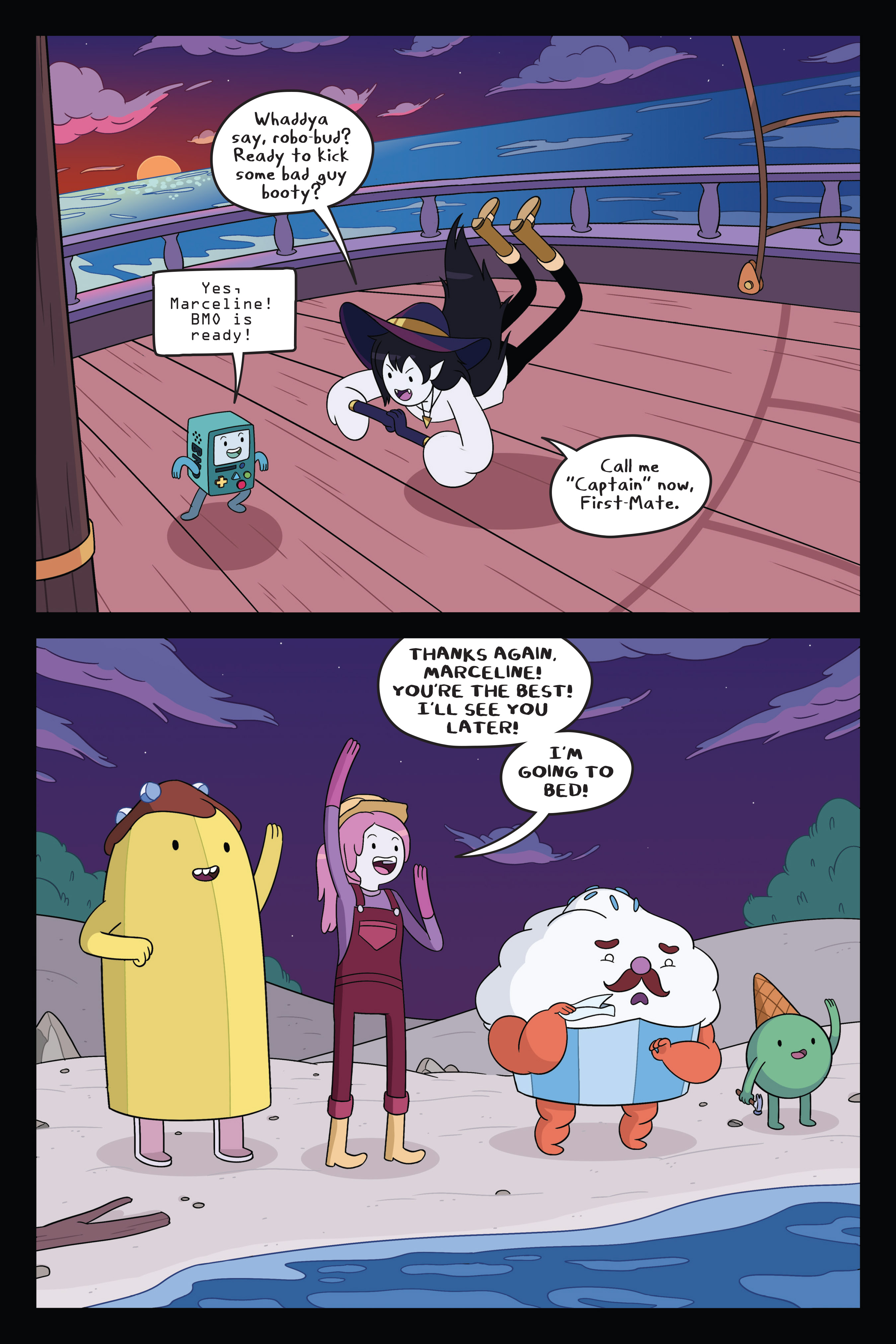 Read online Adventure Time: Marceline the Pirate Queen comic -  Issue # TPB - 42