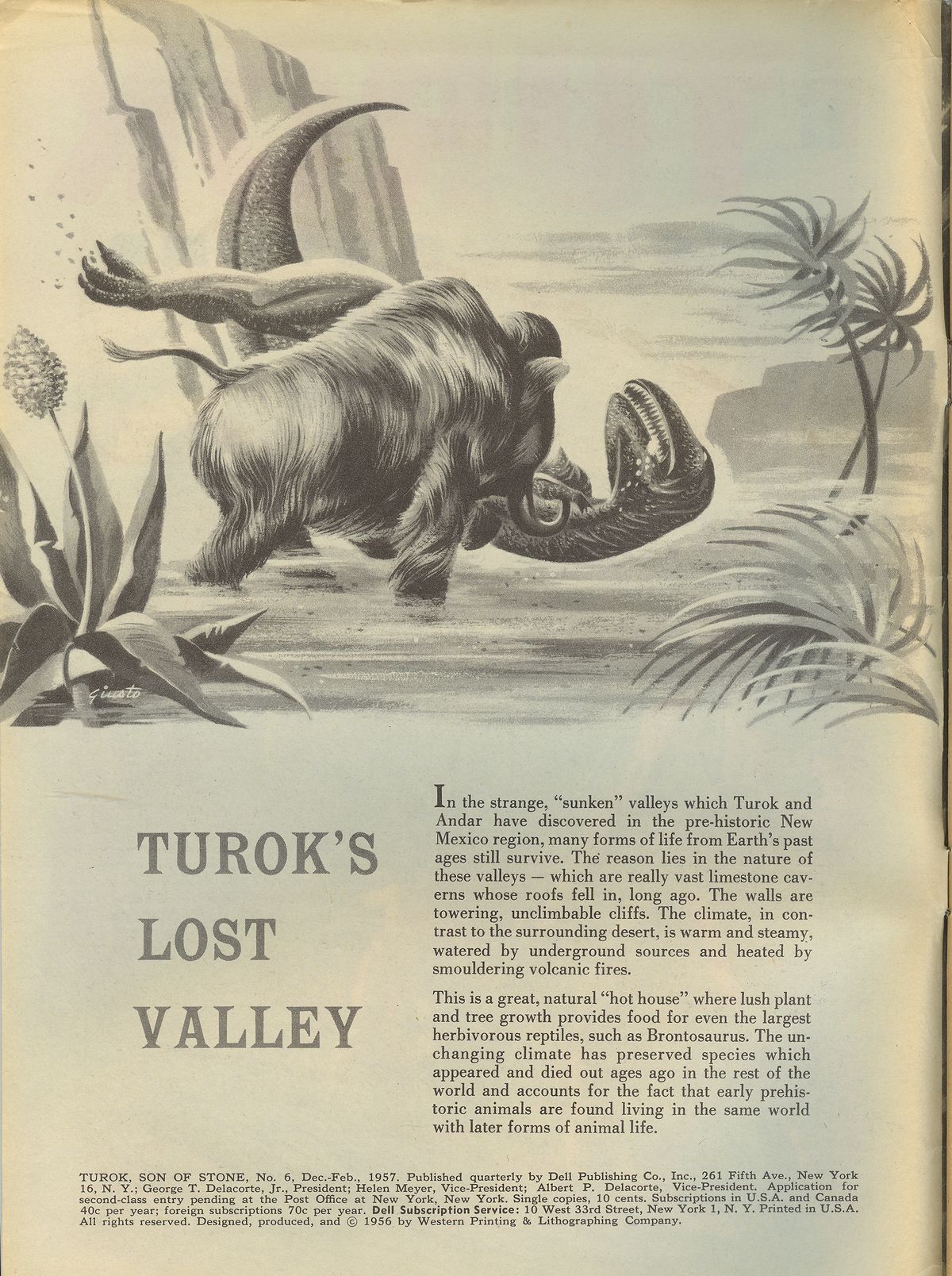 Read online Turok, Son of Stone comic -  Issue #6 - 2