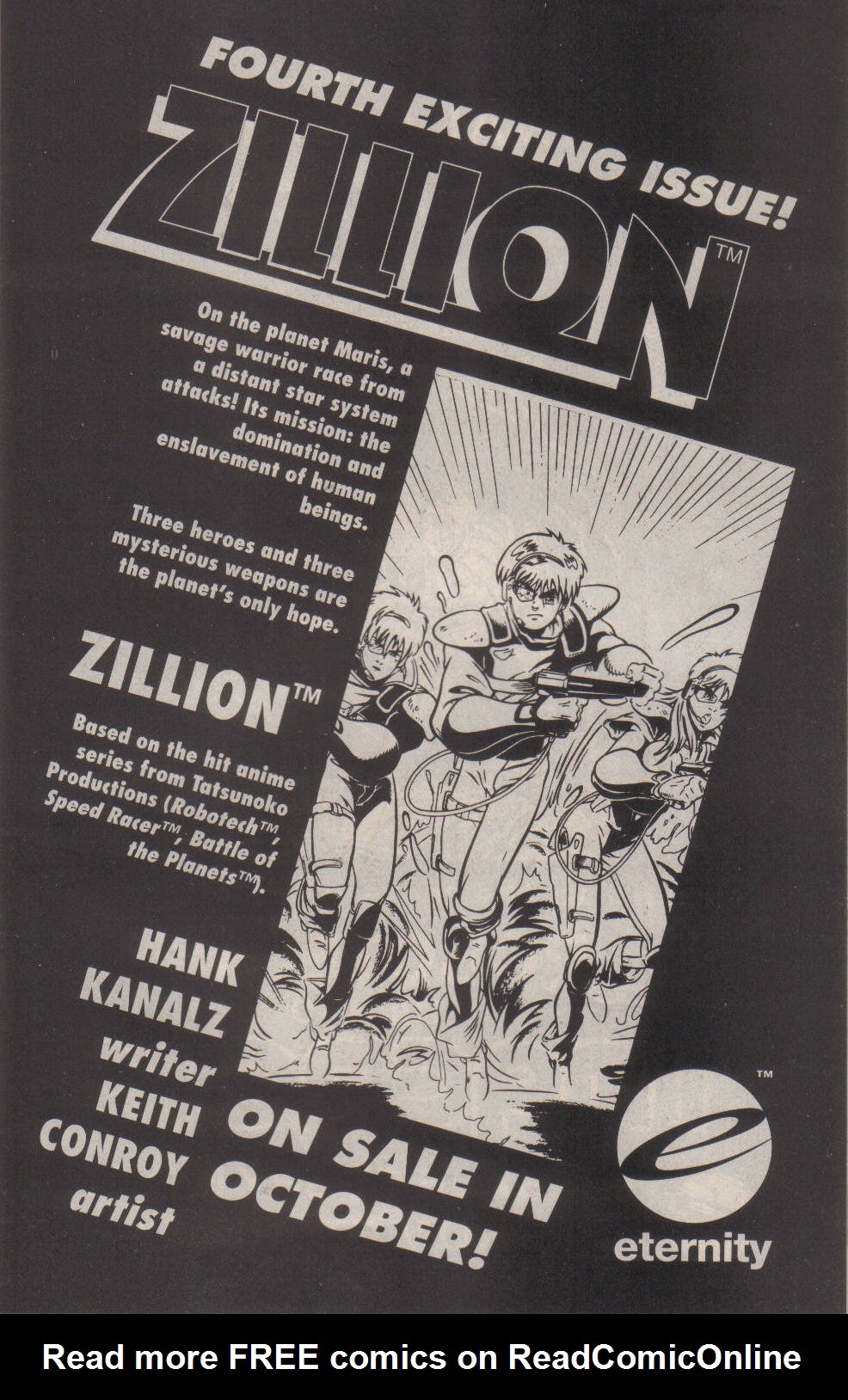 Read online Eternity Triple Action comic -  Issue #4 - 9
