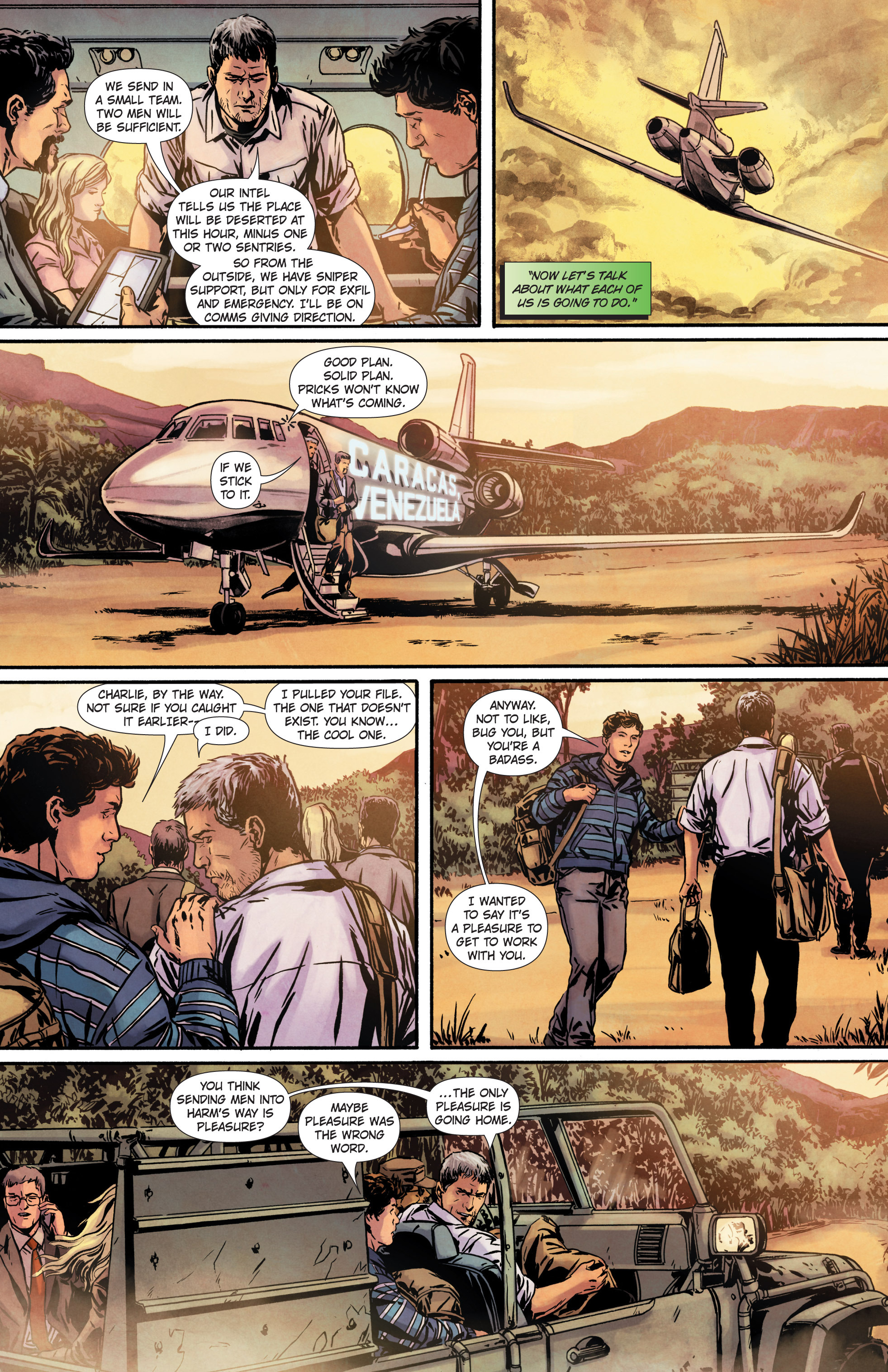 Read online Tom Clancy's Splinter Cell: Echoes comic -  Issue #1 - 15