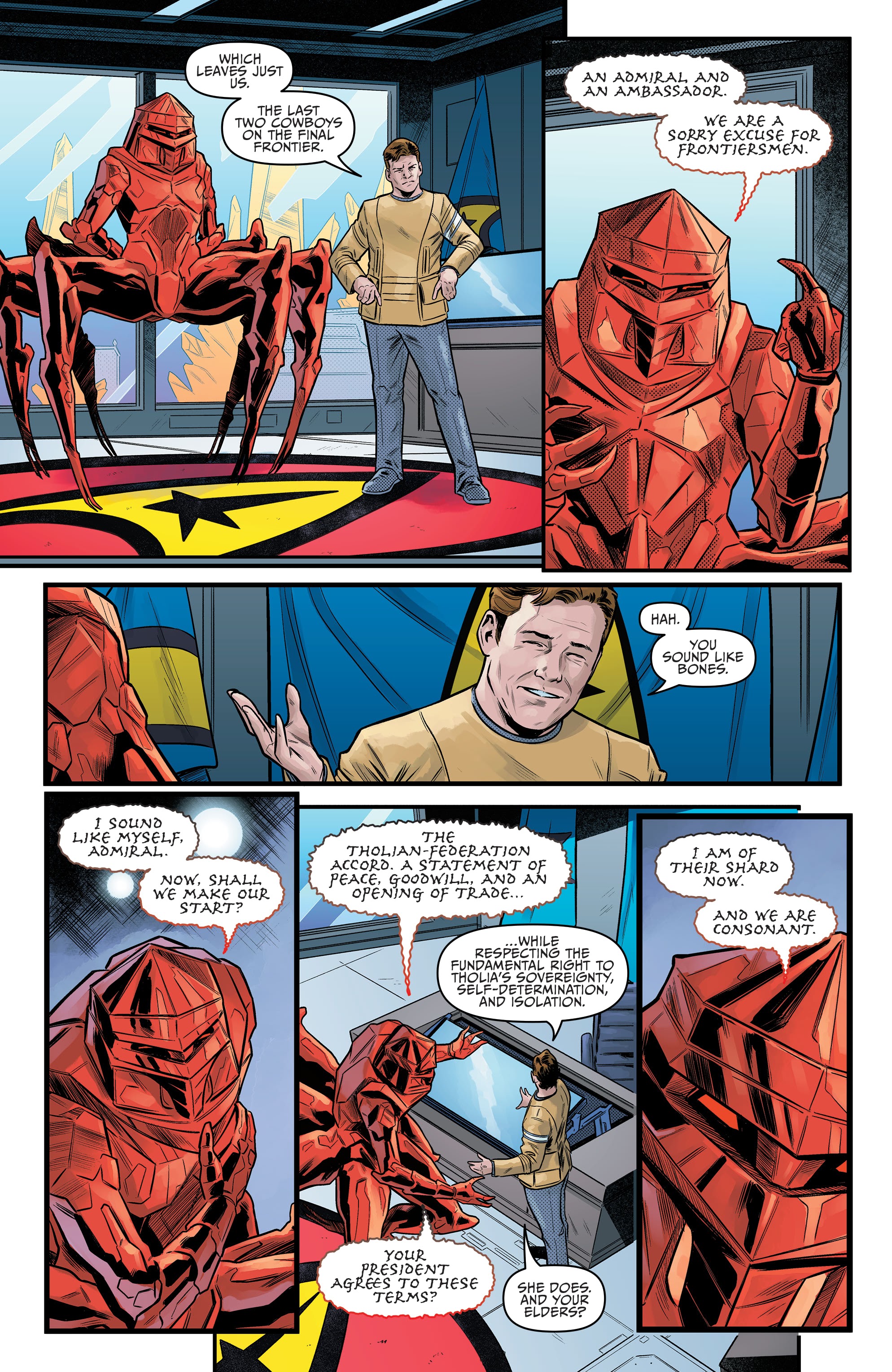 Read online Star Trek: Year Five comic -  Issue #25 - 22