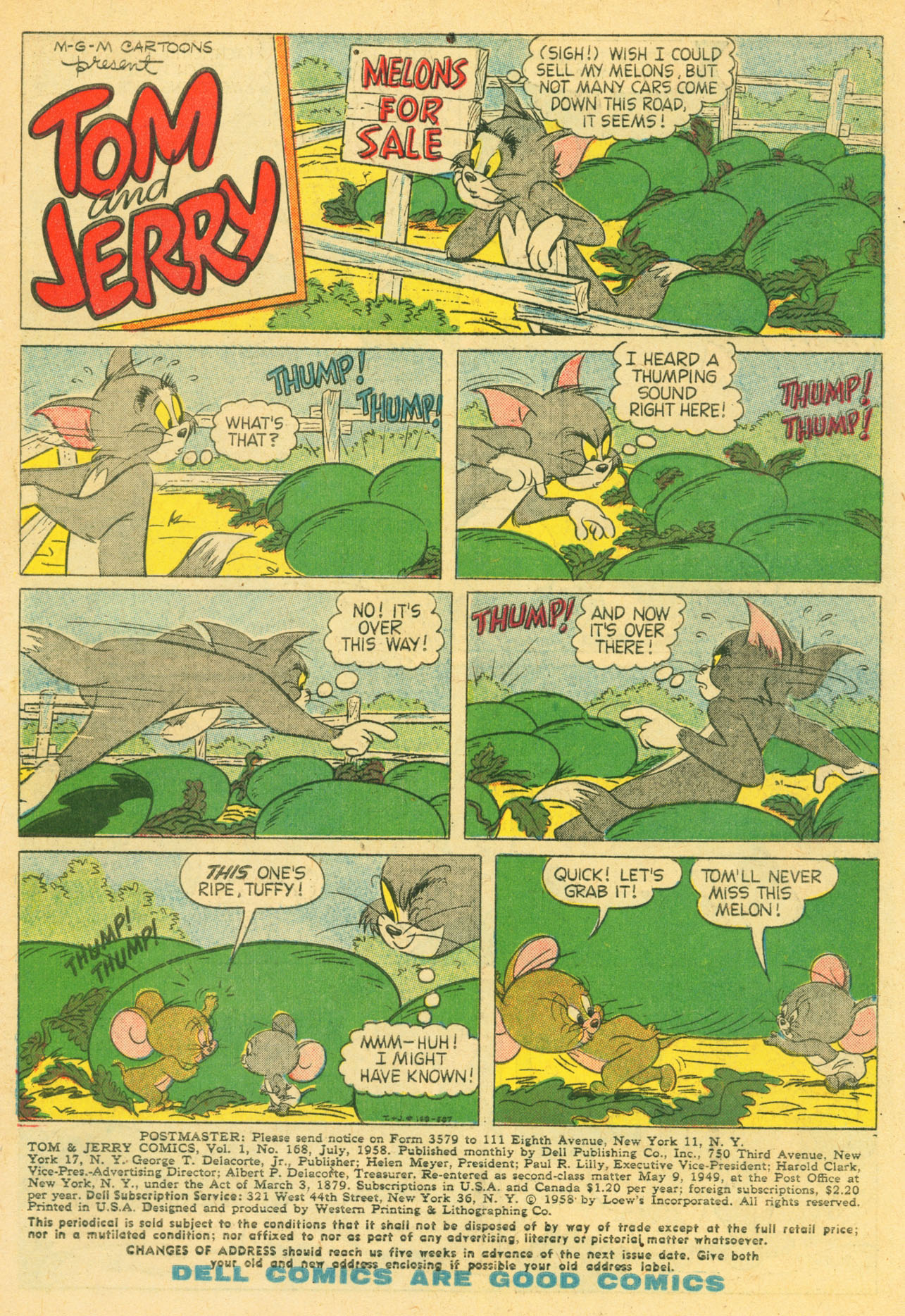 Read online Tom & Jerry Comics comic -  Issue #168 - 3