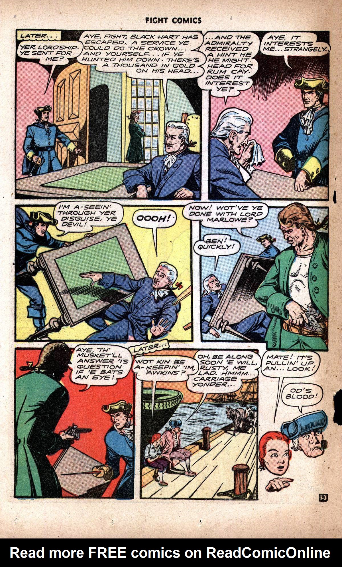 Read online Fight Comics comic -  Issue #49 - 32