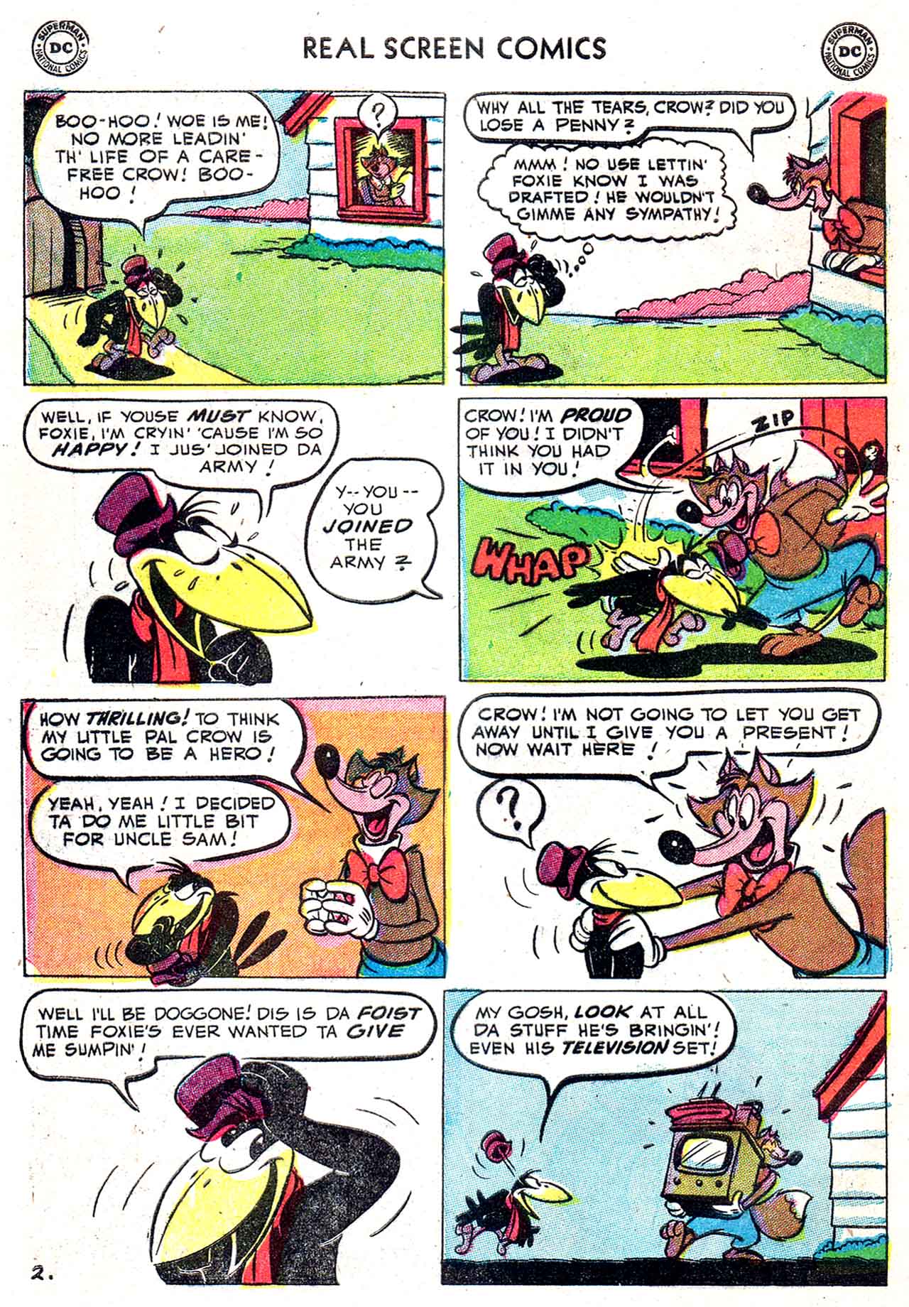 Read online Real Screen Comics comic -  Issue #49 - 36