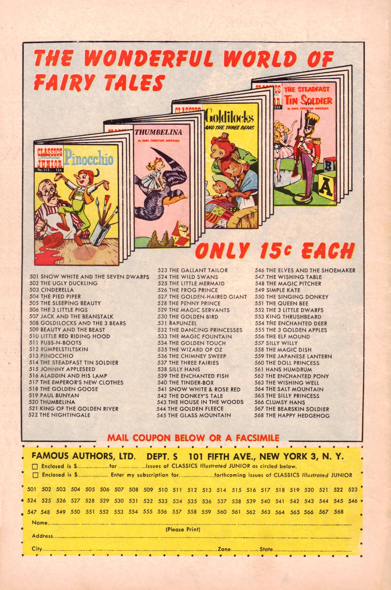 Read online Classics Illustrated Junior comic -  Issue #528 - 36
