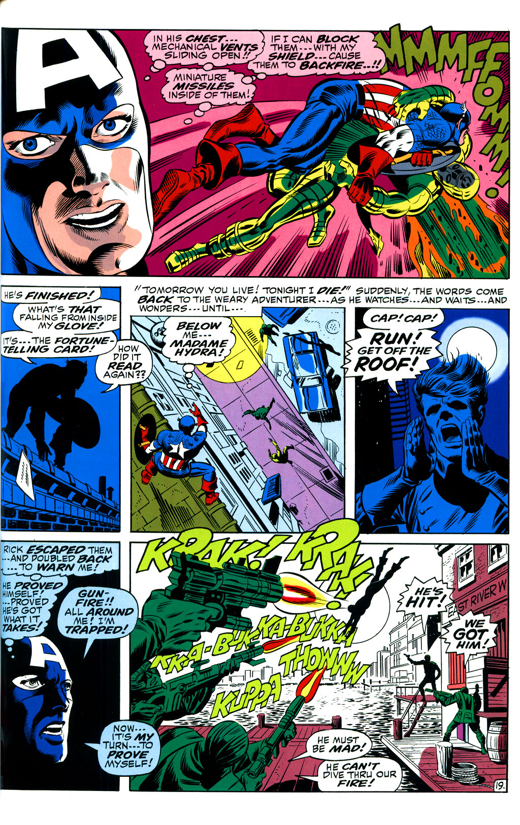 Read online Captain America: Red, White & Blue comic -  Issue # TPB - 130