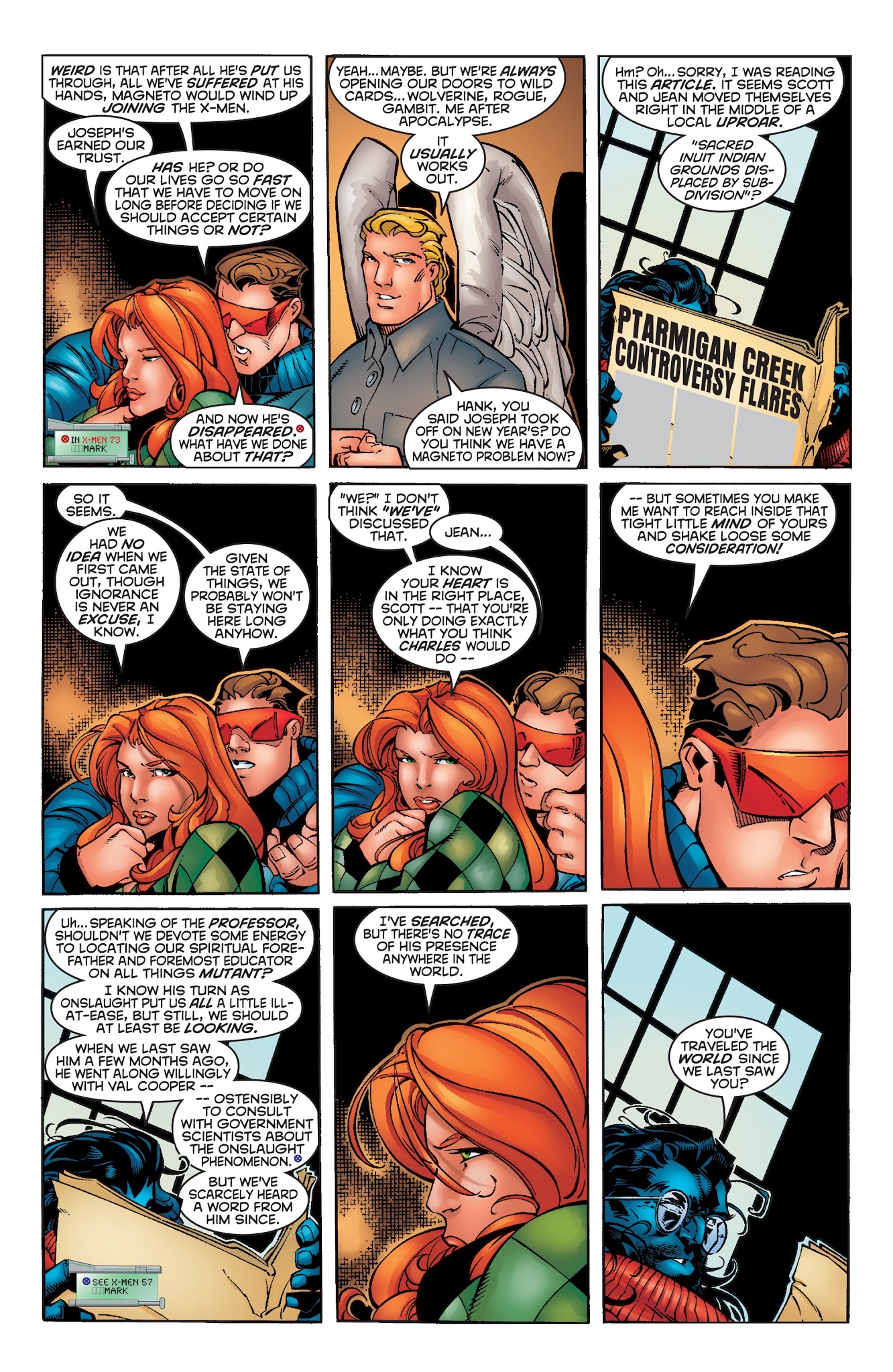 Read online X-Men: Blue: Reunion comic -  Issue # TPB - 169