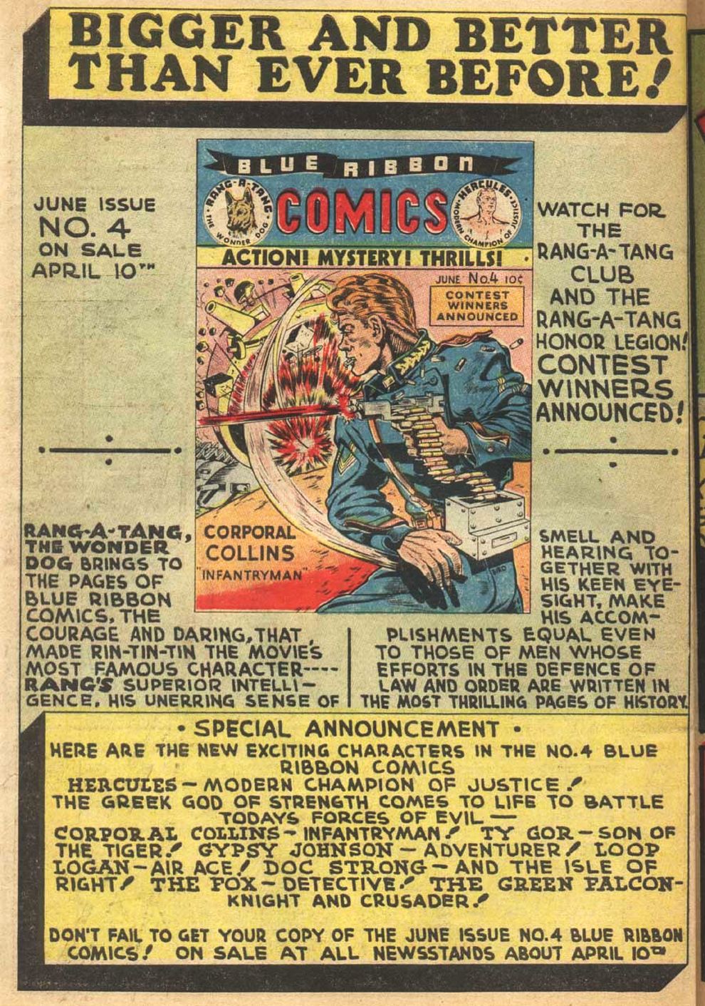 Read online Pep Comics comic -  Issue #4 - 47