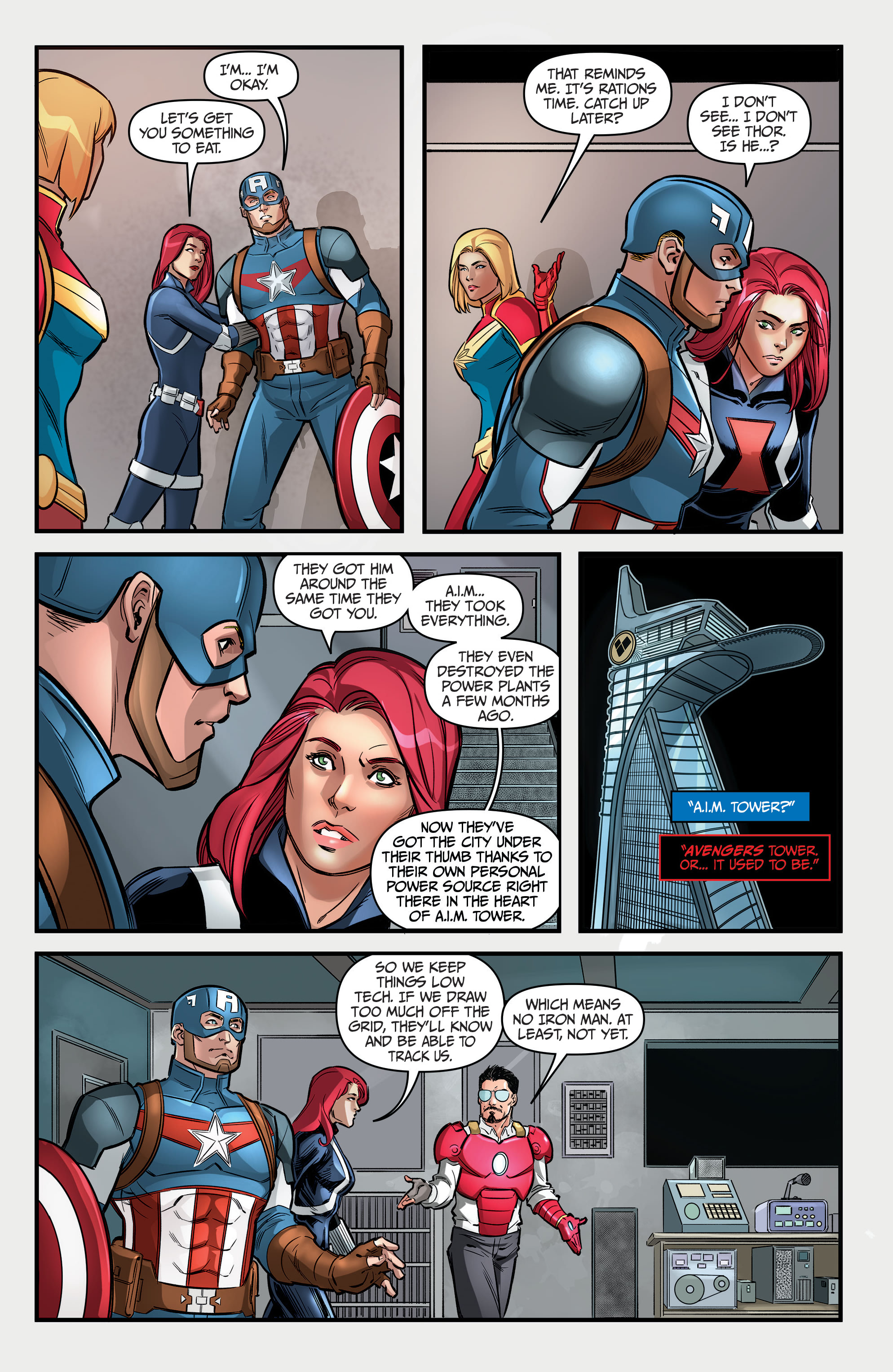 Read online Marvel Action: Avengers comic -  Issue #10 - 16
