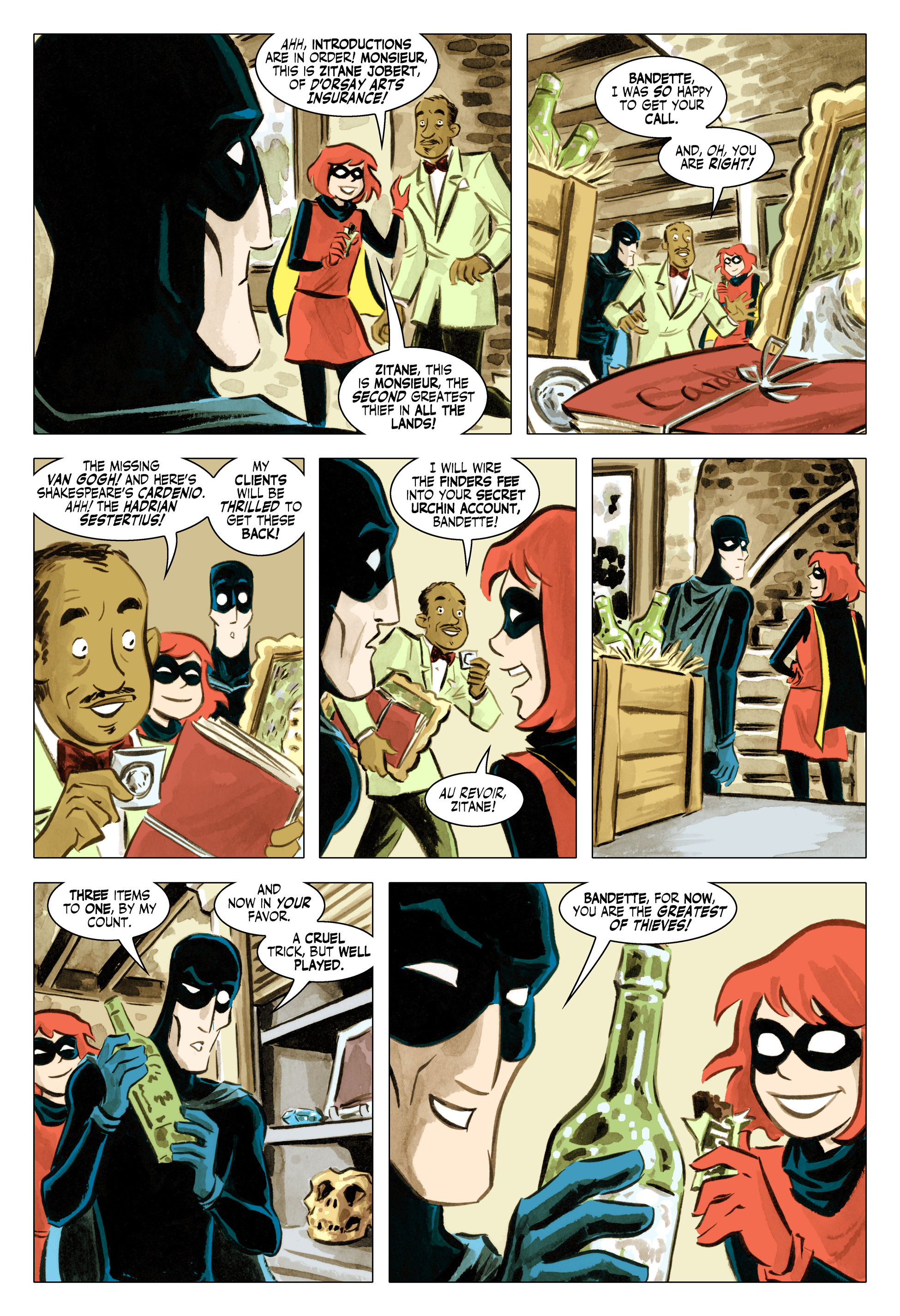 Read online Bandette (2012) comic -  Issue #9 - 18