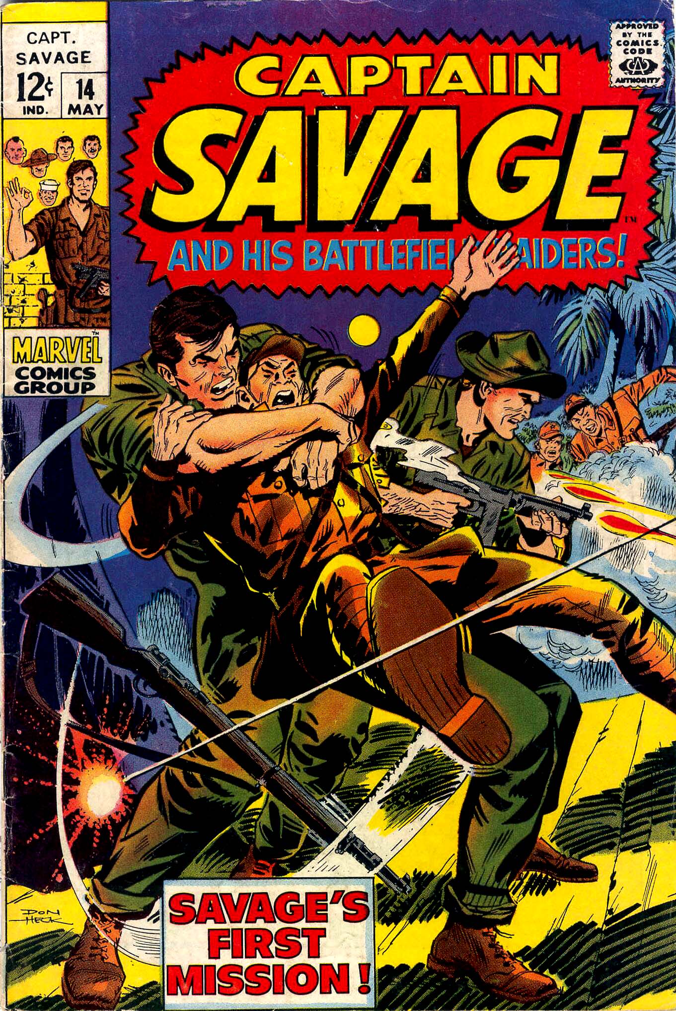 Read online Captain Savage and his Leatherneck Raiders comic -  Issue #14 - 1