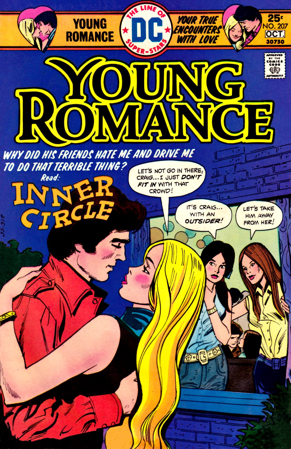 Read online Young Romance comic -  Issue #207 - 1