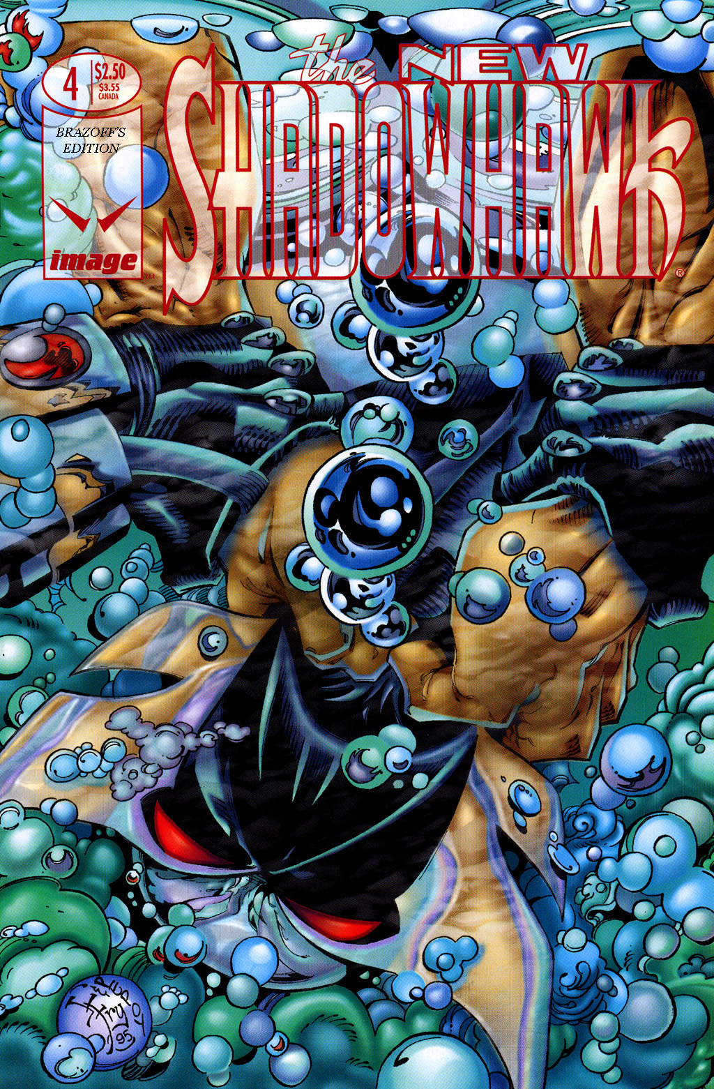 Read online The New Shadowhawk comic -  Issue #4 - 1