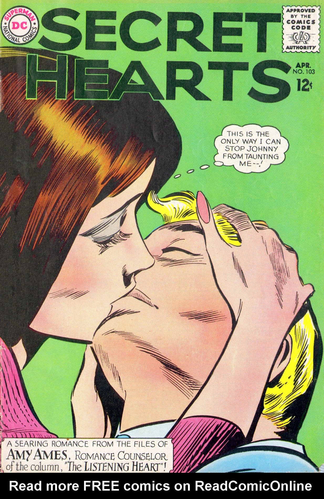 Read online Secret Hearts comic -  Issue #103 - 1