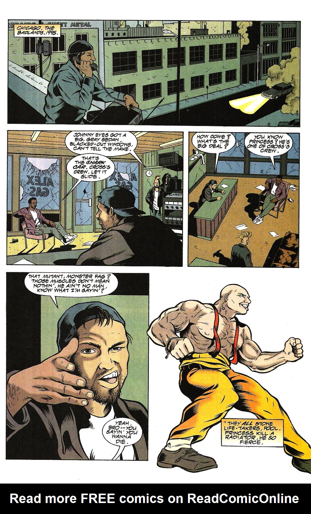 Read online Cross comic -  Issue #1 - 3