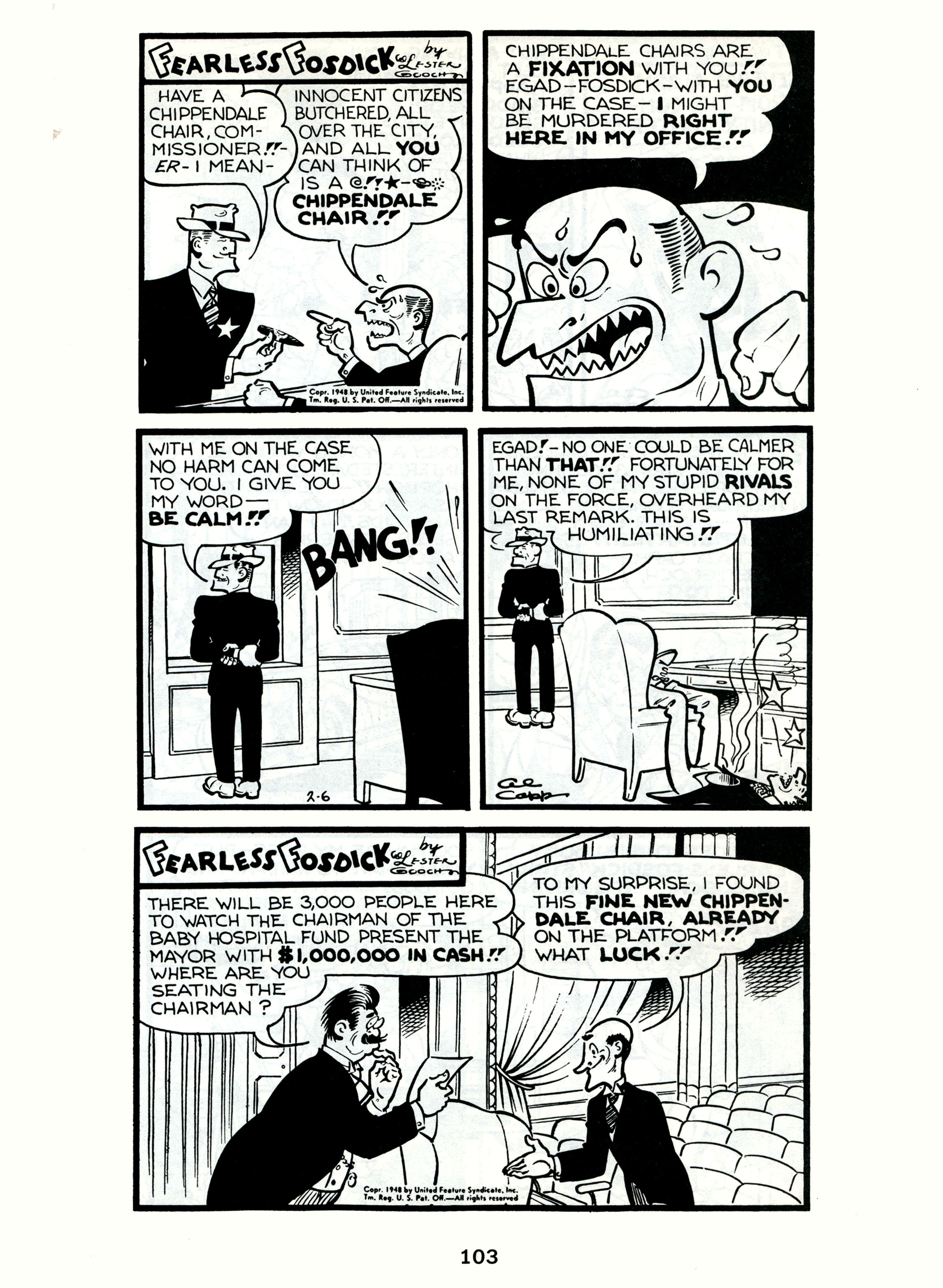 Read online Fearless Fosdick comic -  Issue # TPB - 104