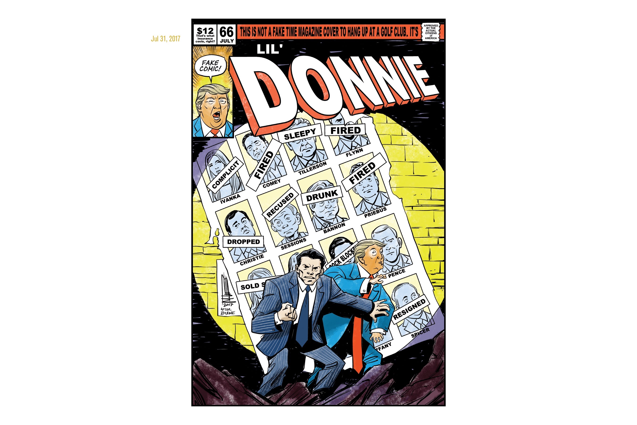 Read online Lil' Donnie: Executive Privilege comic -  Issue # TPB - 46