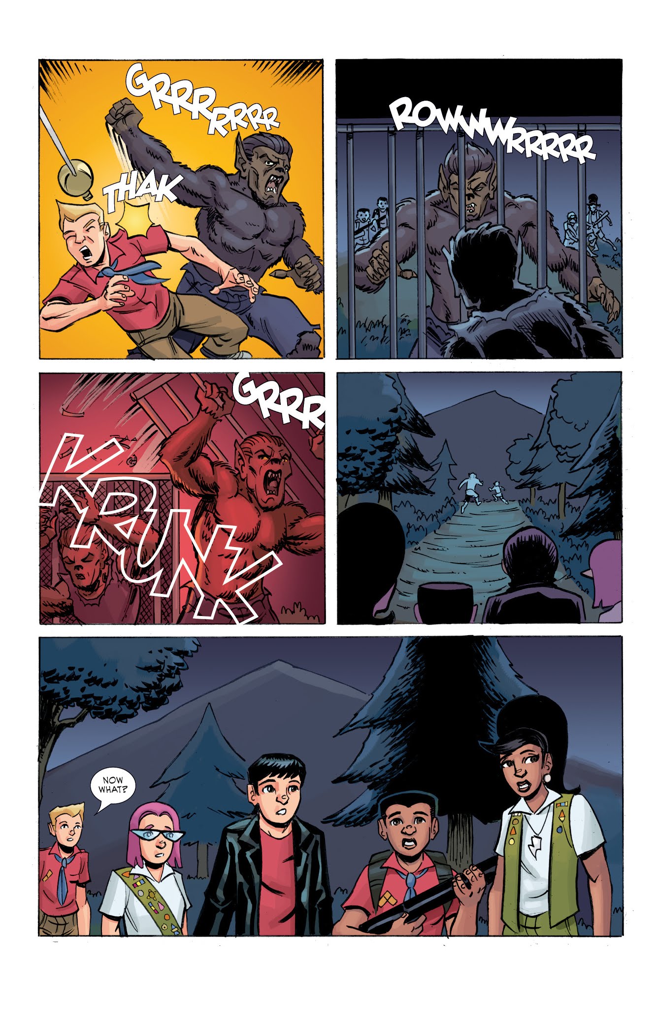 Read online Ghoul Scouts: I Was A Tweenage Werewolf! comic -  Issue #3 - 23
