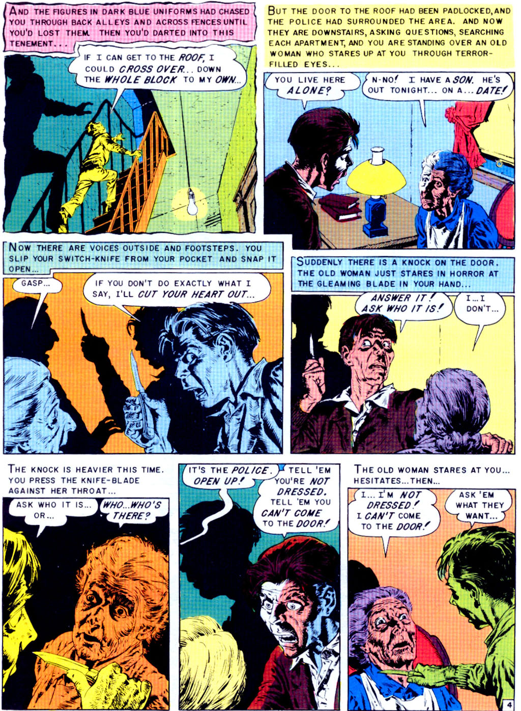 Read online Crime SuspenStories comic -  Issue #18 - 55