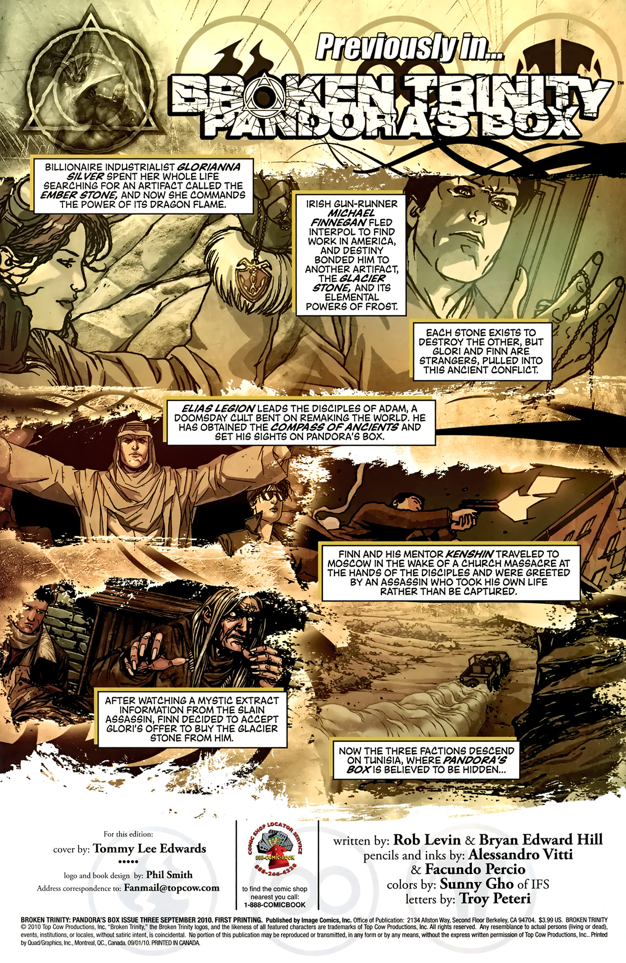 Read online Broken Trinity vol 2: Pandora's Box comic -  Issue #3 - 2
