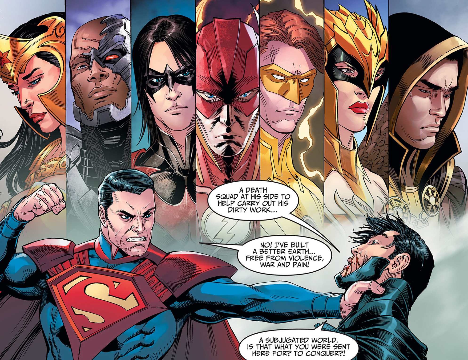 Read online Injustice: Gods Among Us: Year Five comic -  Issue #40 - 14