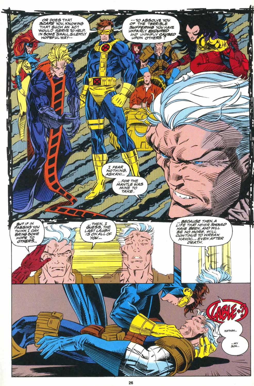 Read online Cable (1993) comic -  Issue #8 - 25