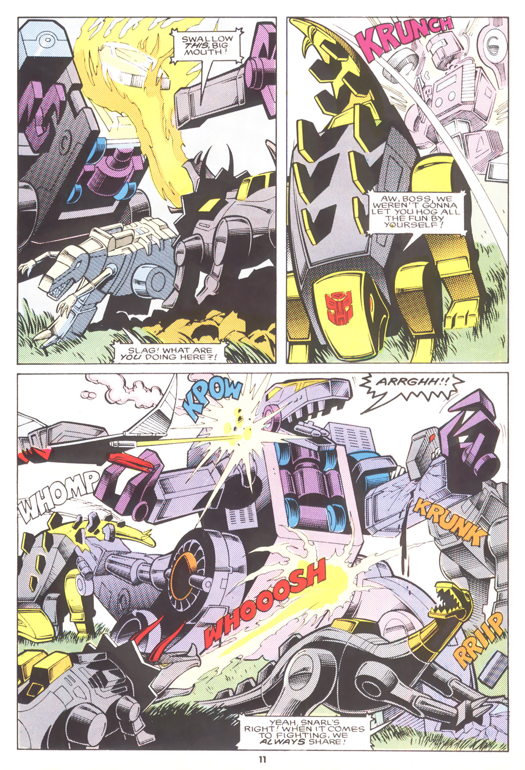 Read online The Transformers (UK) comic -  Issue #112 - 10
