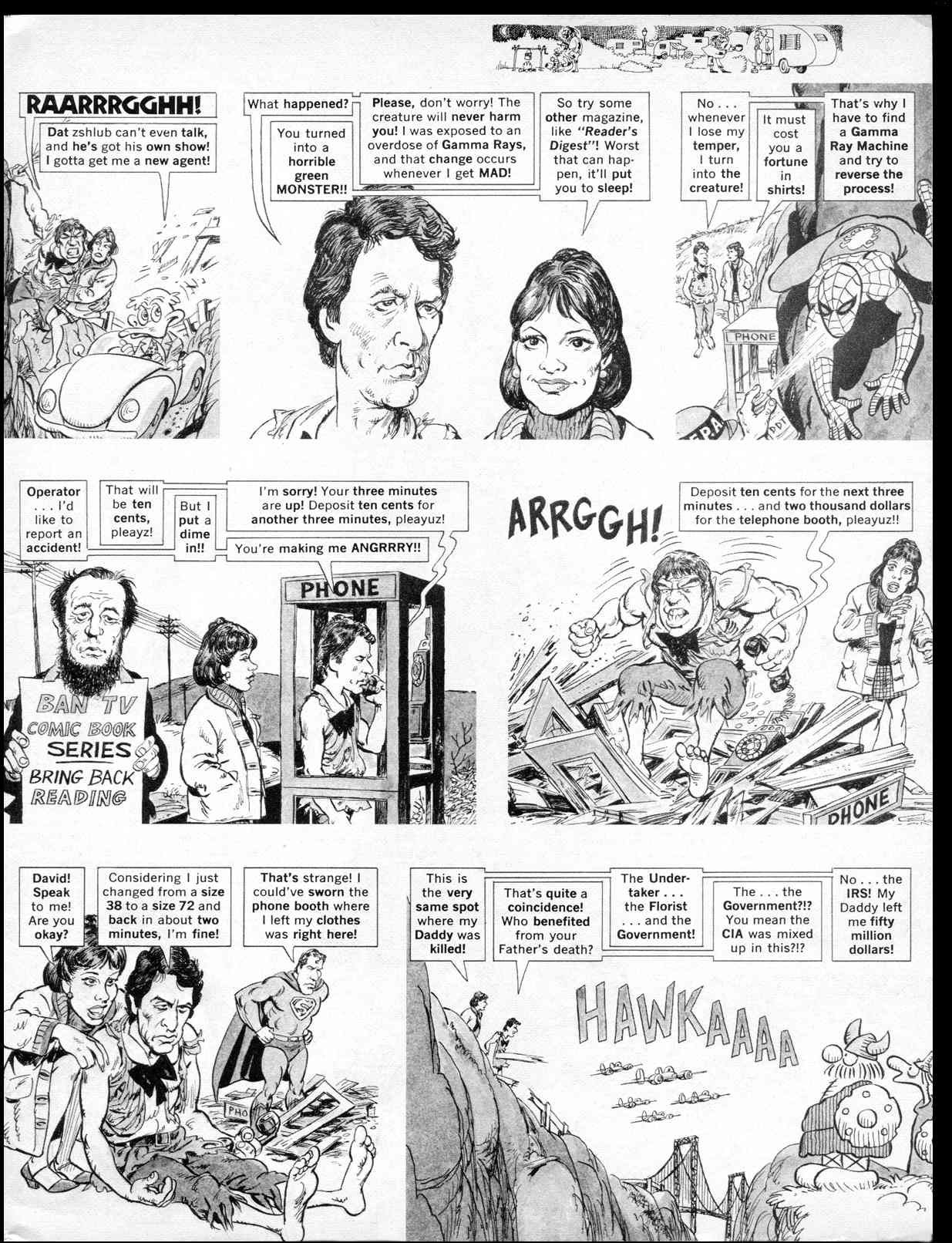 Read online MAD comic -  Issue #204 - 47