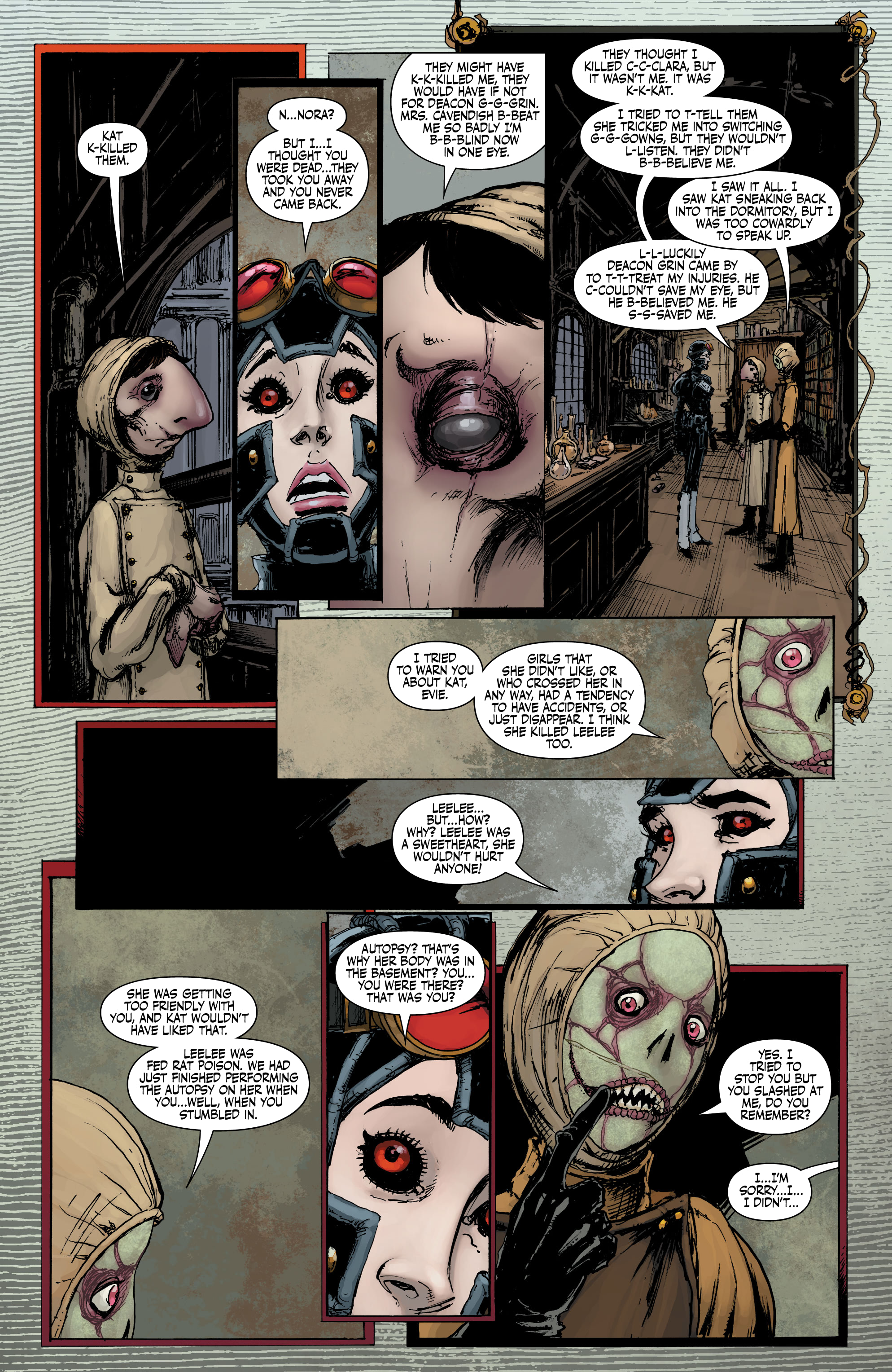 Read online Lady Mechanika: The Monster of The Ministry of Hell comic -  Issue #4 - 19