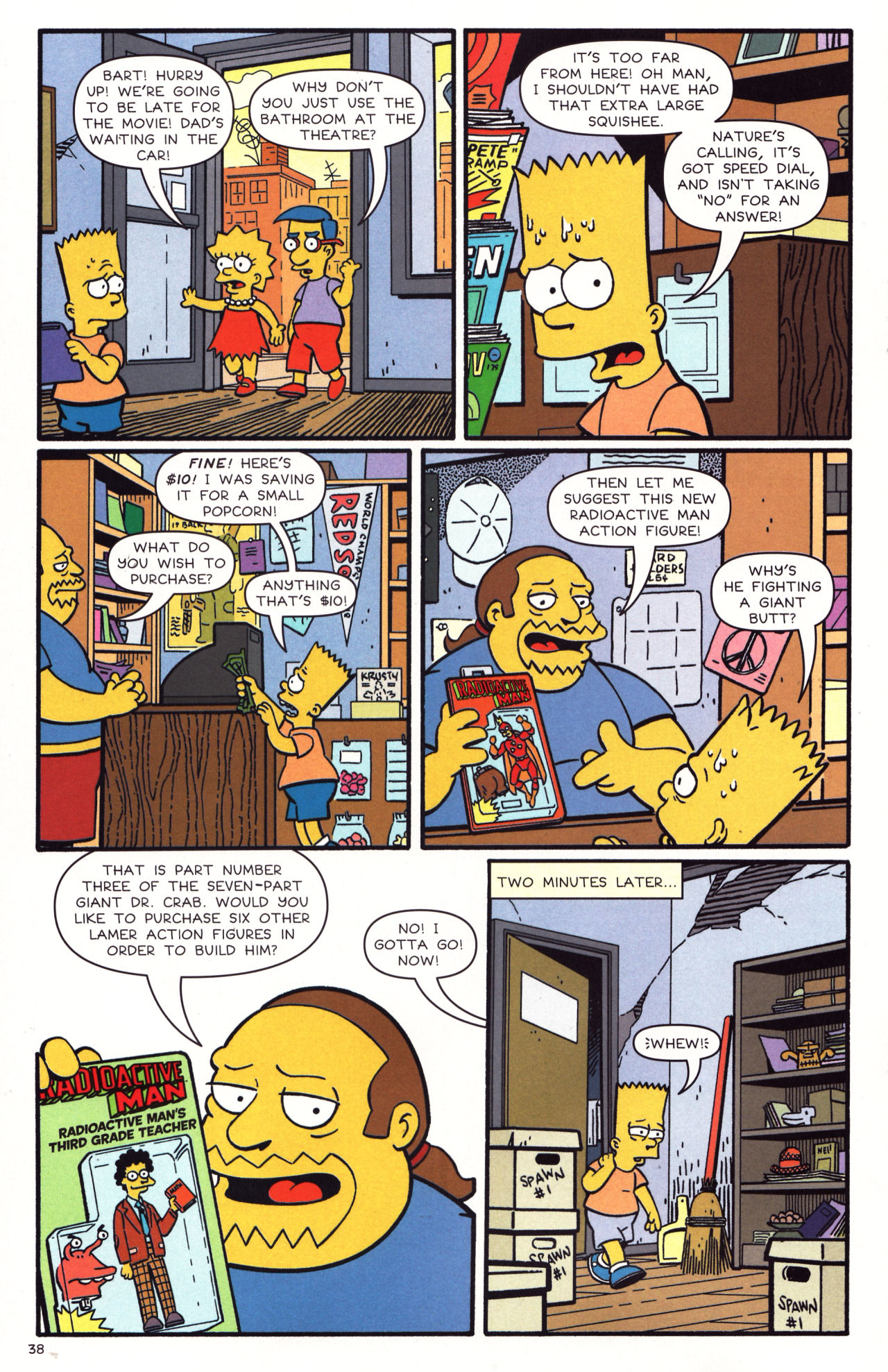 Read online Treehouse of Horror comic -  Issue #13 - 39