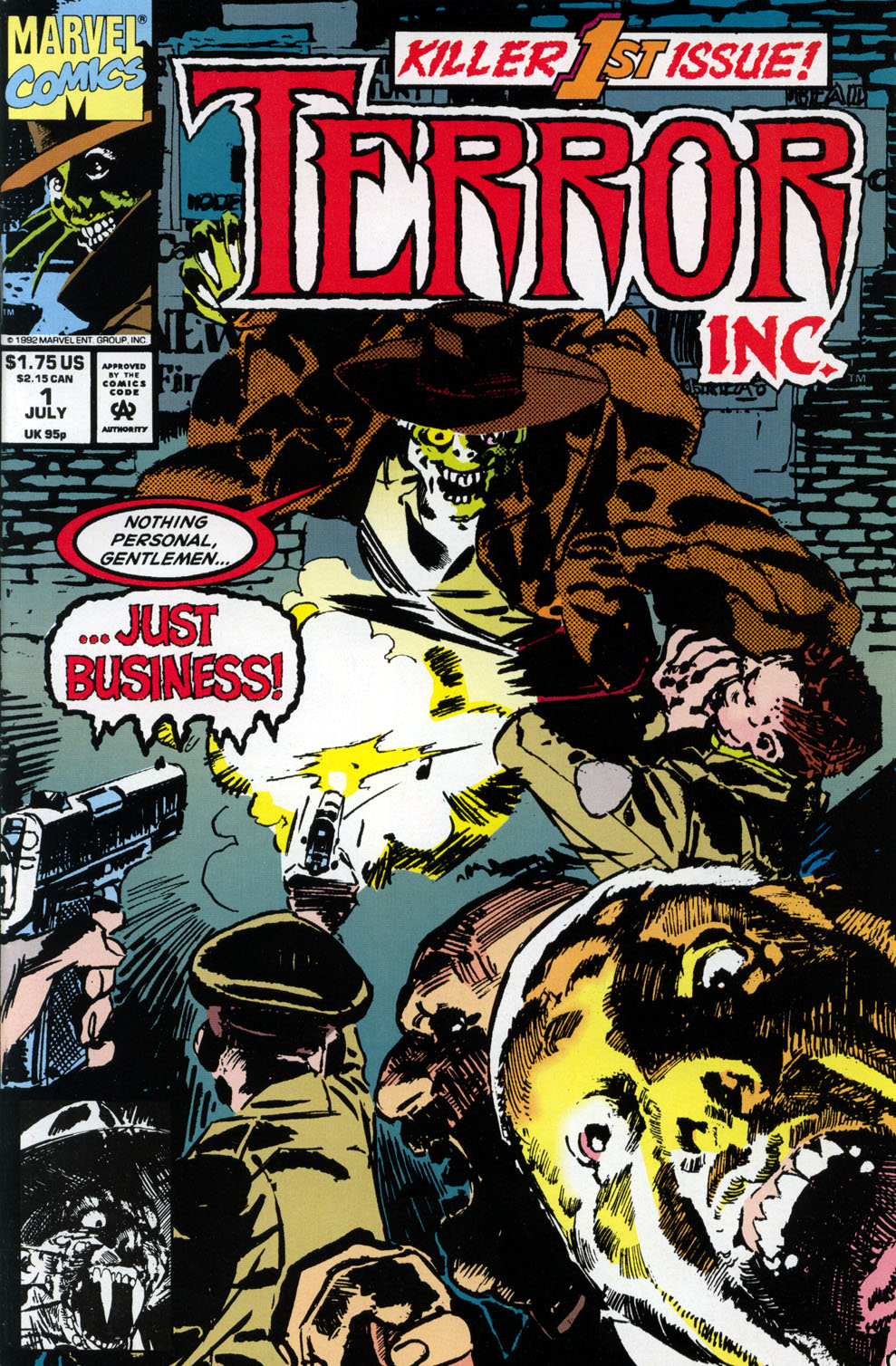 Read online Terror Inc. (1992) comic -  Issue #1 - 1
