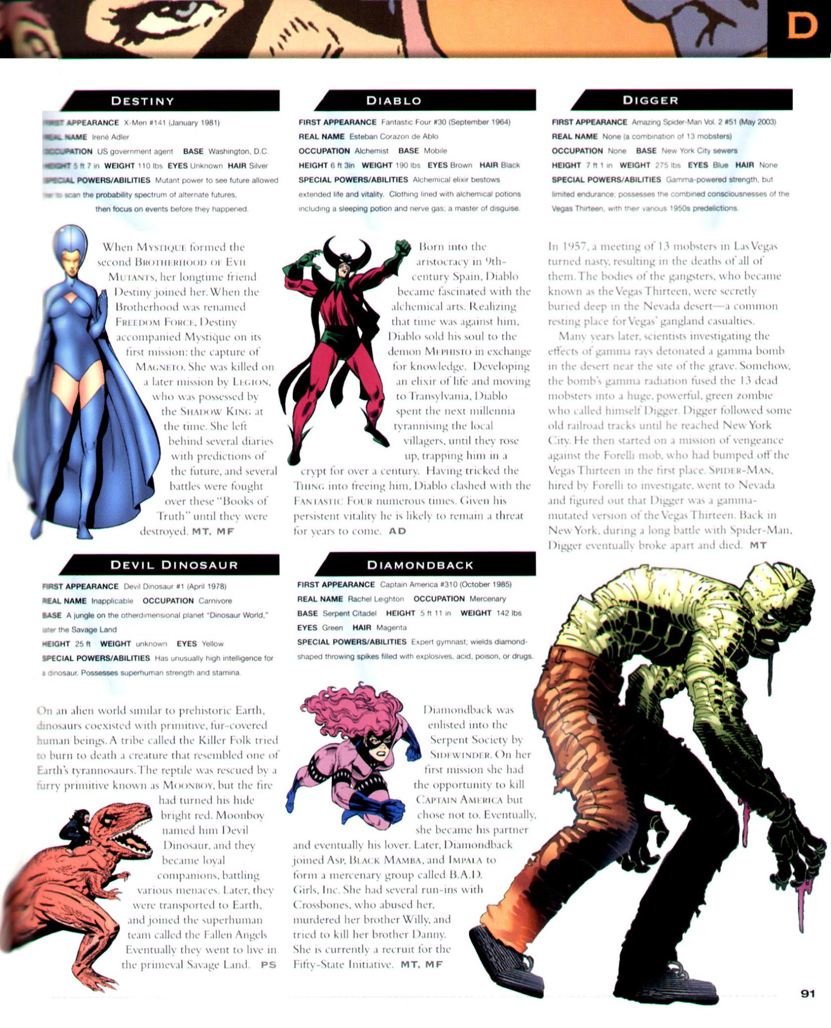 Read online The Marvel Encyclopedia comic -  Issue # TPB 2 (Part 1) - 87