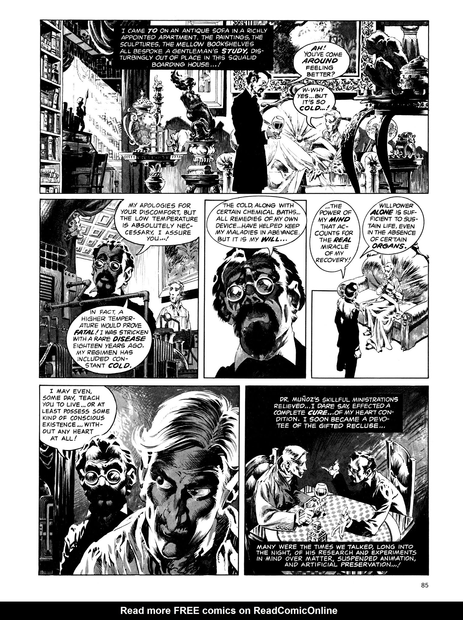 Read online Creepy Presents Bernie Wrightson comic -  Issue # TPB - 88