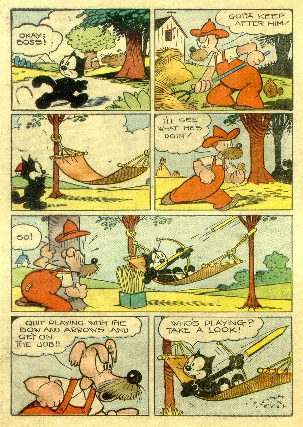 Read online Felix the Cat (1948) comic -  Issue #16 - 5