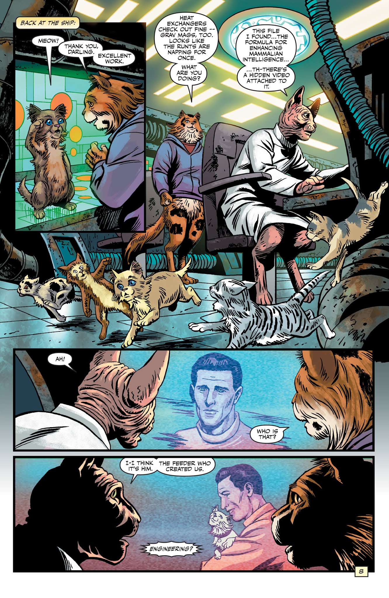 Read online Captain Ginger comic -  Issue #3 - 10