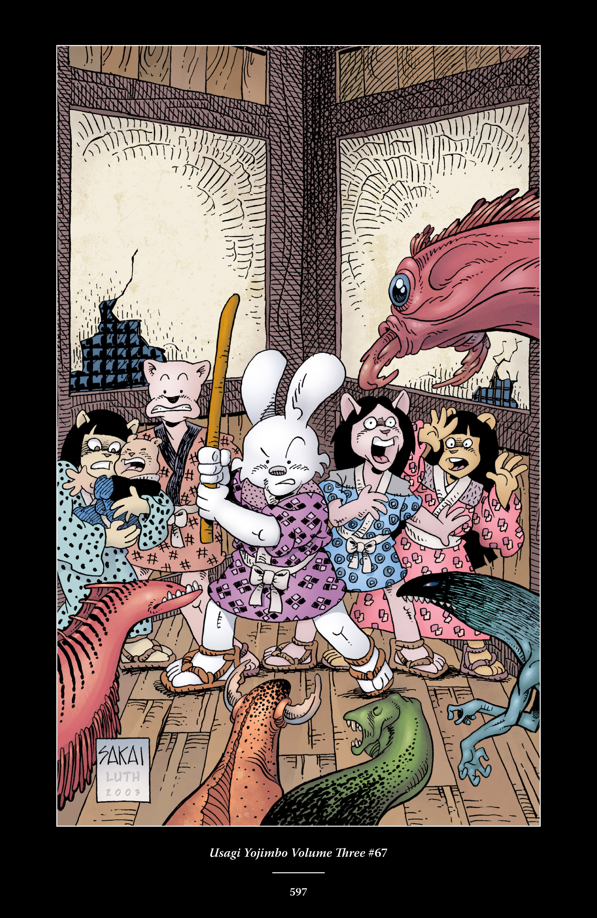 Read online The Usagi Yojimbo Saga comic -  Issue # TPB 4 - 591