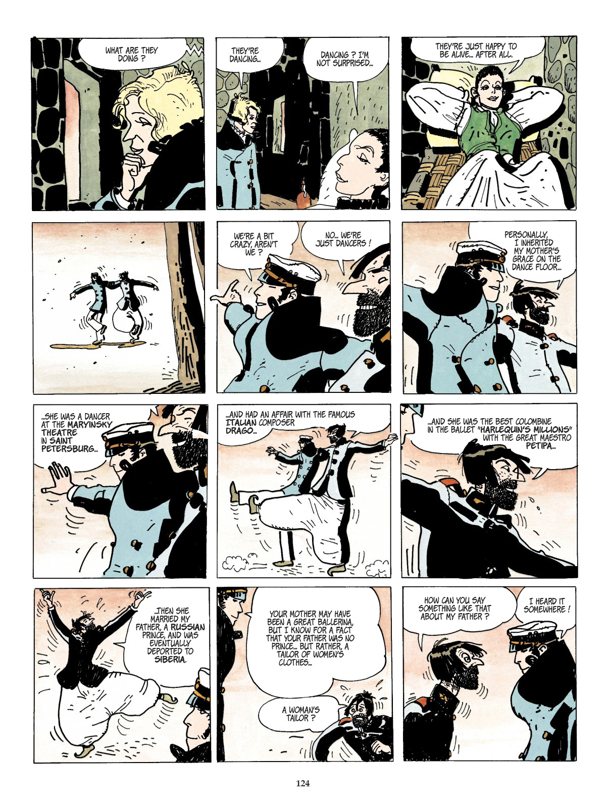 Read online Corto Maltese comic -  Issue # TPB 11 - 127