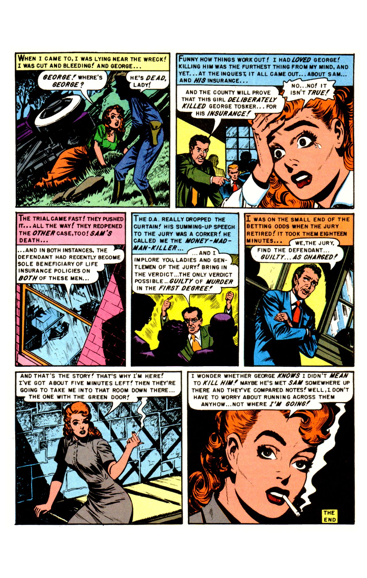 Read online Crime SuspenStories comic -  Issue #4 - 17