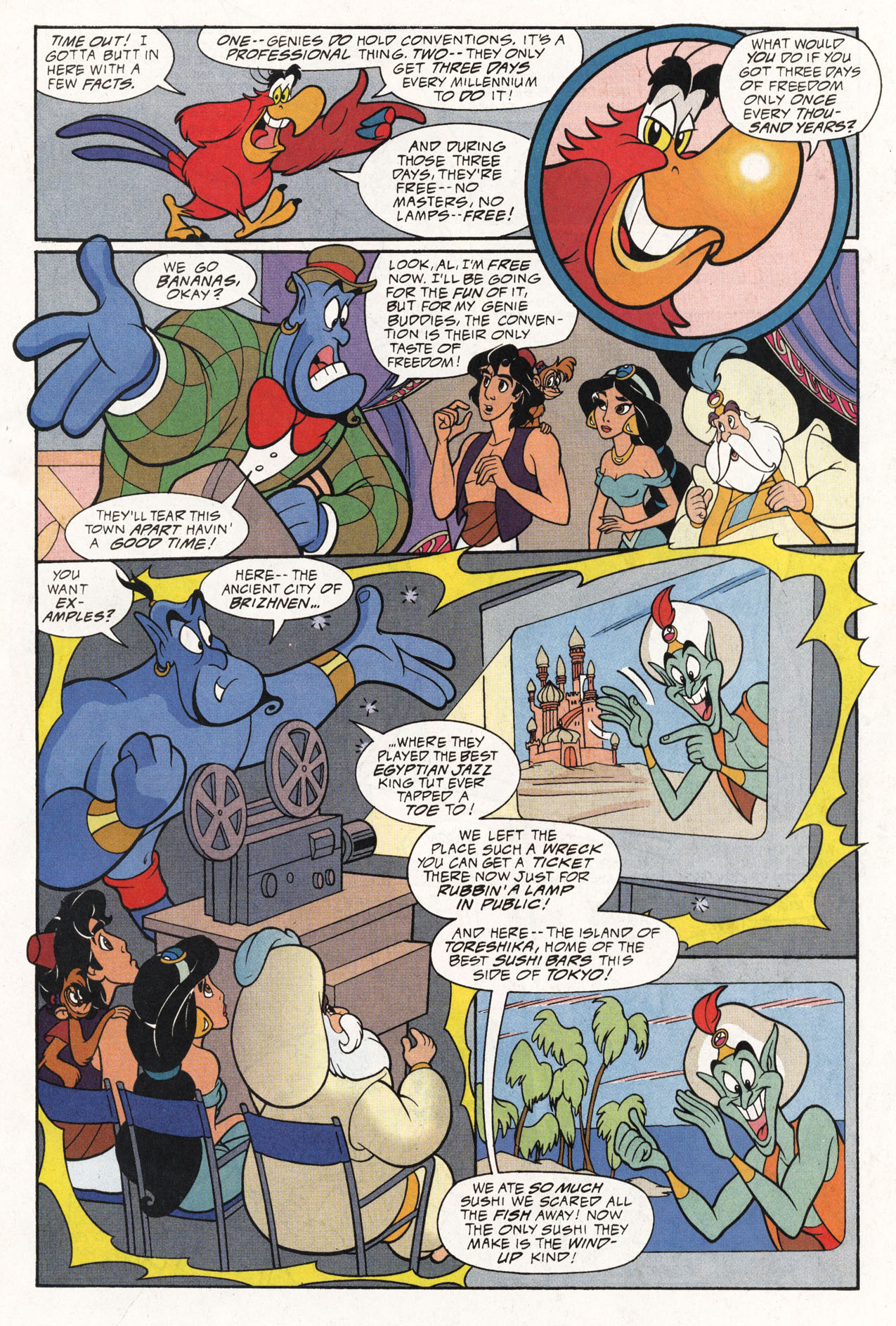 Read online Disney's Aladdin comic -  Issue #7 - 5