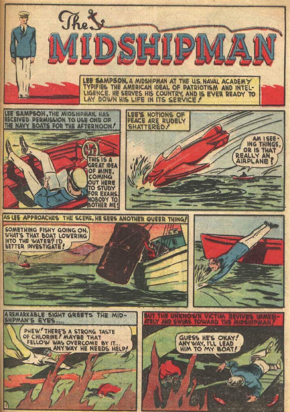 Read online Pep Comics comic -  Issue #4 - 41