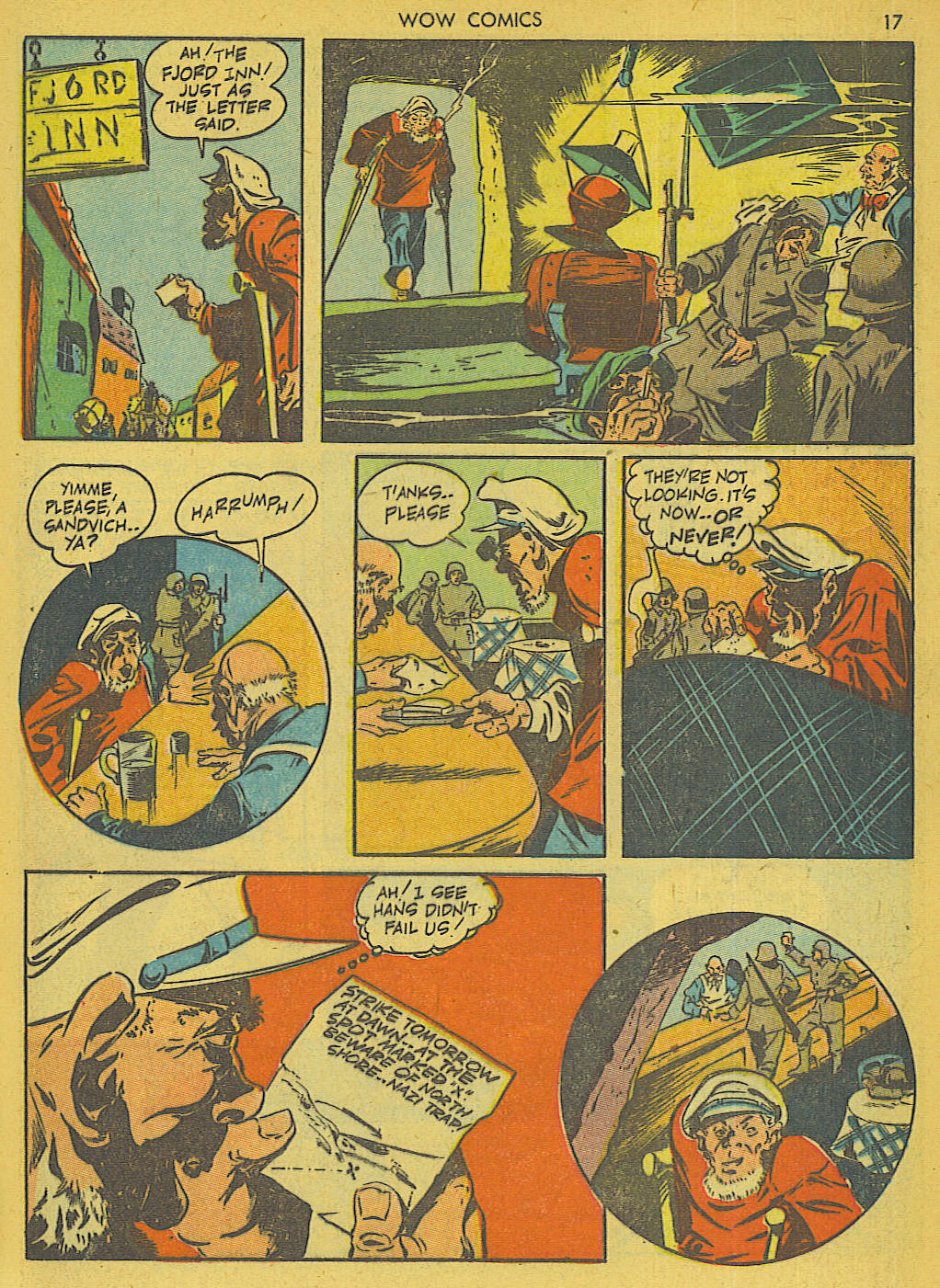 Read online Wow Comics comic -  Issue #6 - 17